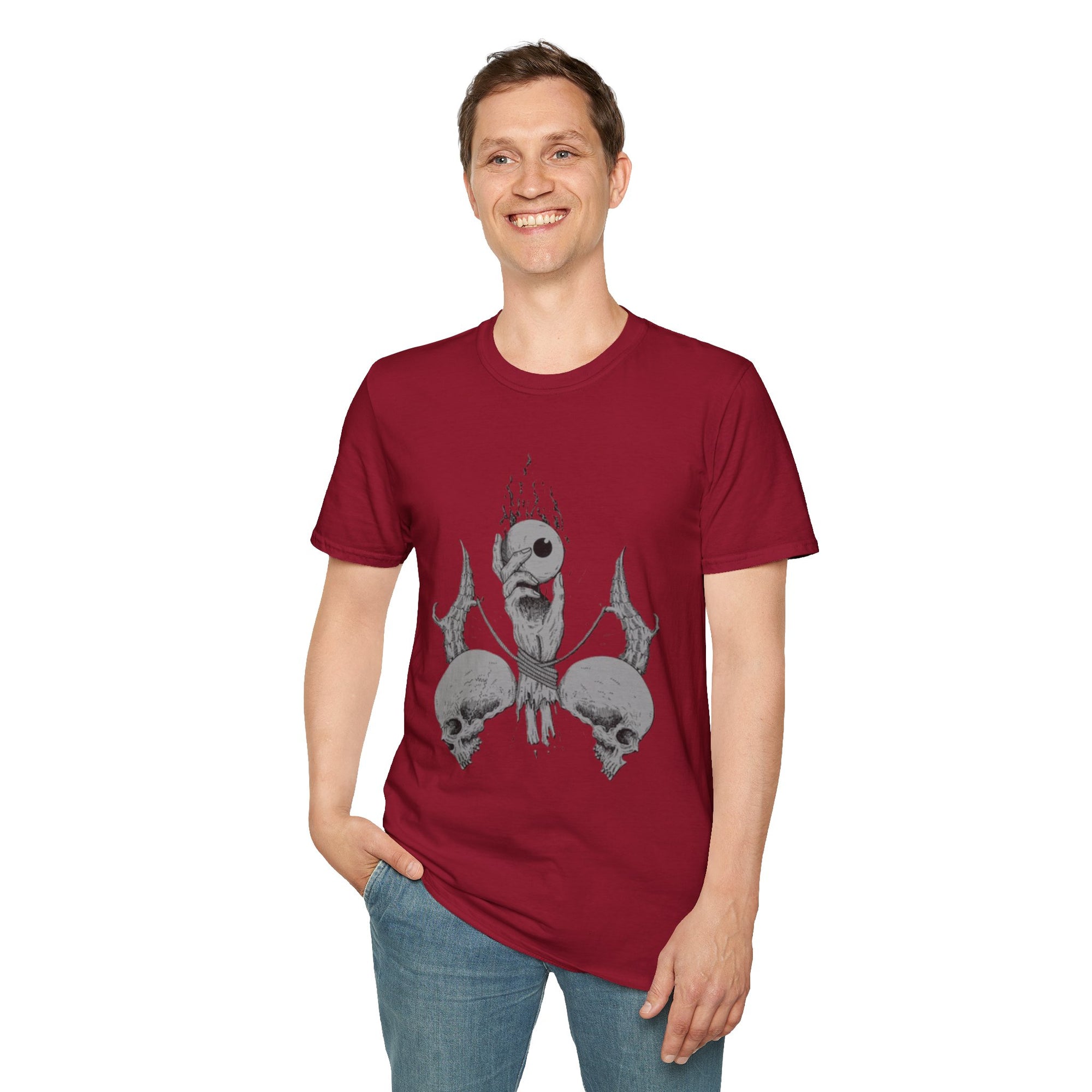 Gothic Graphic Tee - Dark Aesthetic Unisex T-Shirt, Unique Gift, Casual Wear, Festival Fashion, Alternative Style