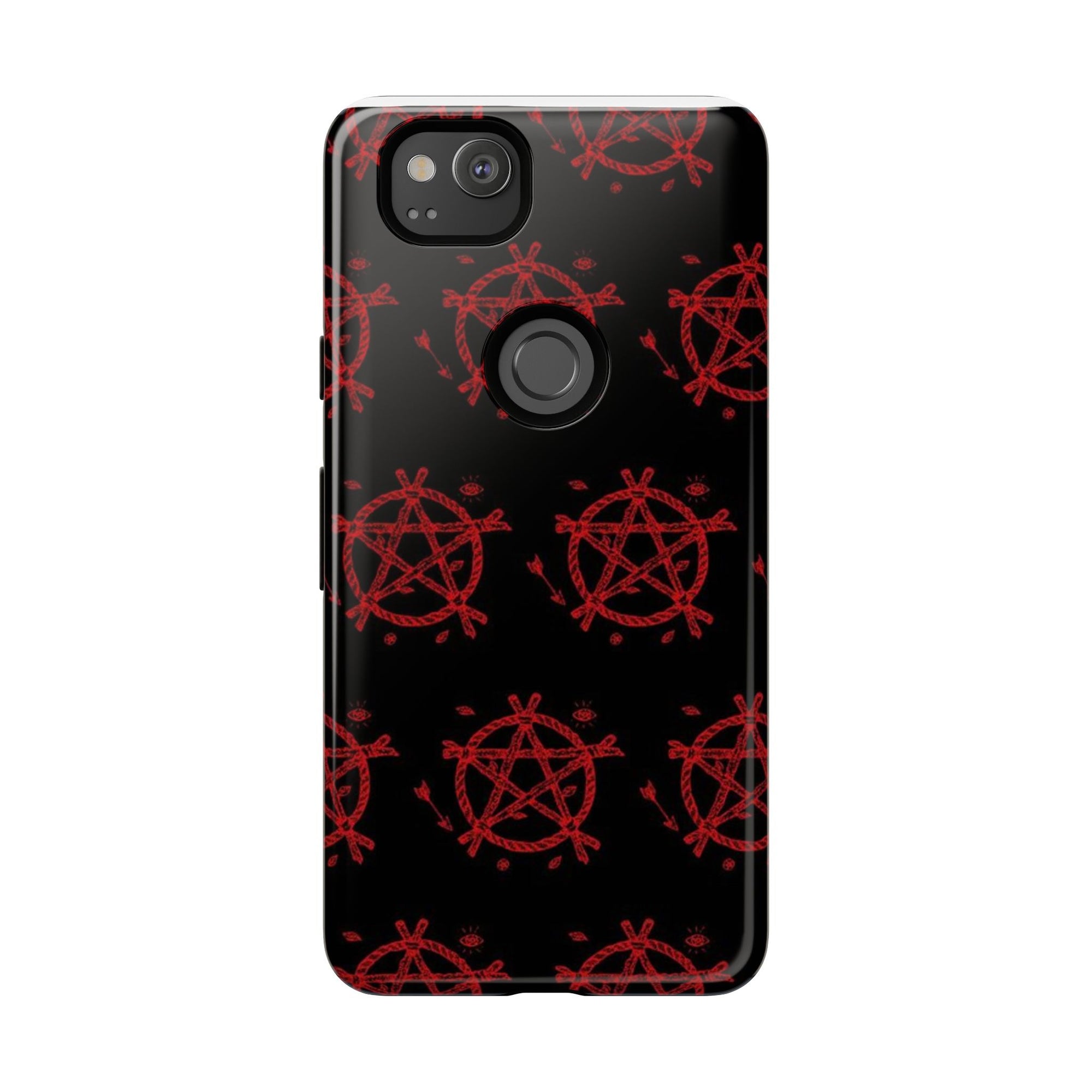 Anarchist iPhone Case, Tough Phone Cover, Punk Style Accessory, Unique Gift for Rebels, Goth Aesthetic Phone Case