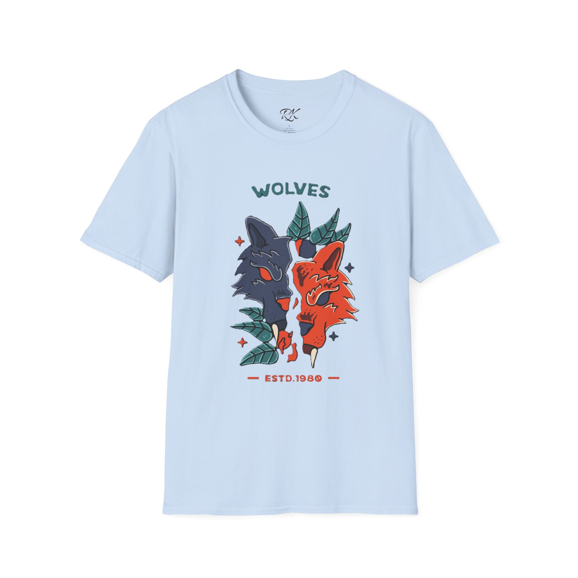 Wolf Graphic Unisex T-Shirt, Nature Lovers Tee, Gift for Animal Enthusiasts, Casual Wear, Eco-Friendly Fashion