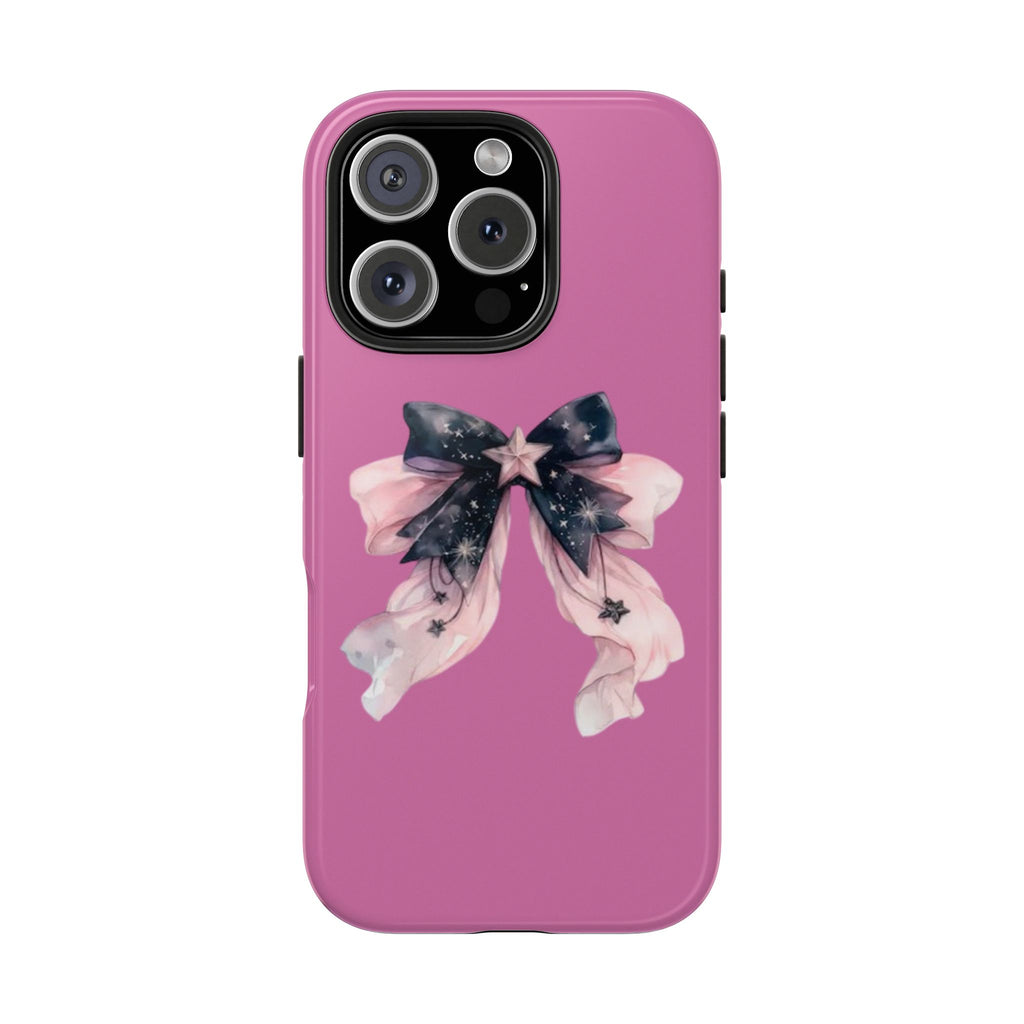 Pink Ribbon Tough Phone Cases, Galaxy Phone Covers, Chic Phone Protection, Ideal Gift for Her, Stylish Tech Accessories