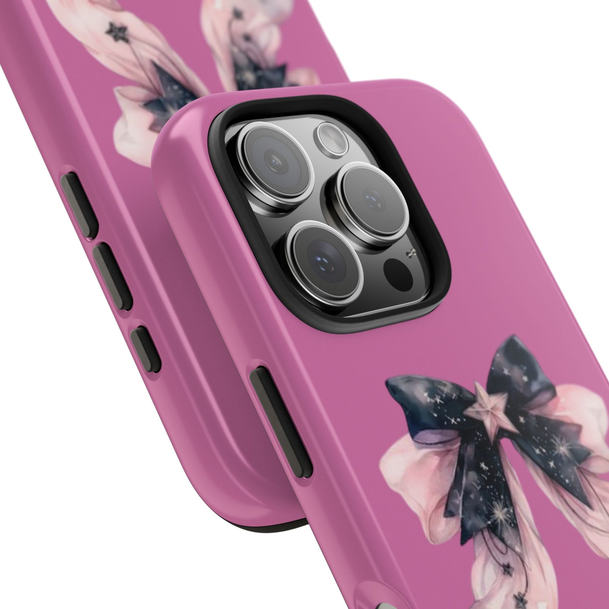 Pink Ribbon Tough Phone Cases, Galaxy Phone Covers, Chic Phone Protection, Ideal Gift for Her, Stylish Tech Accessories