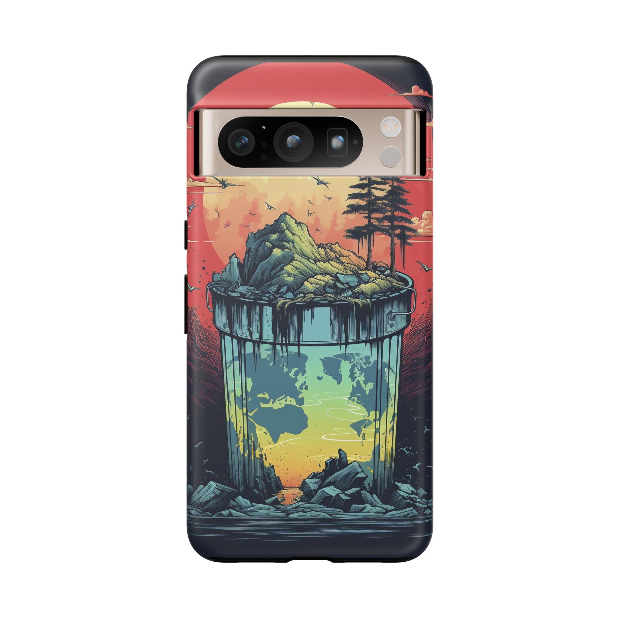 Vibrant Nature-Themed Phone Case, Tough Cases for Adventurers, Eco-Friendly, Trendy Phone Accessory, Great Gift for Nature Lovers