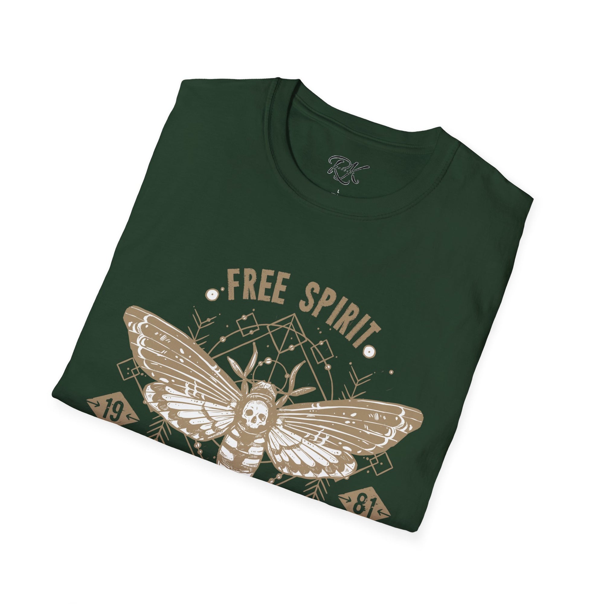 Free Spirit Wild Heart Unisex T-Shirt, Boho Graphic Tee, Nature Lover Shirt, Gift for Adventurers, Casual Wear, Everyday Comfort
