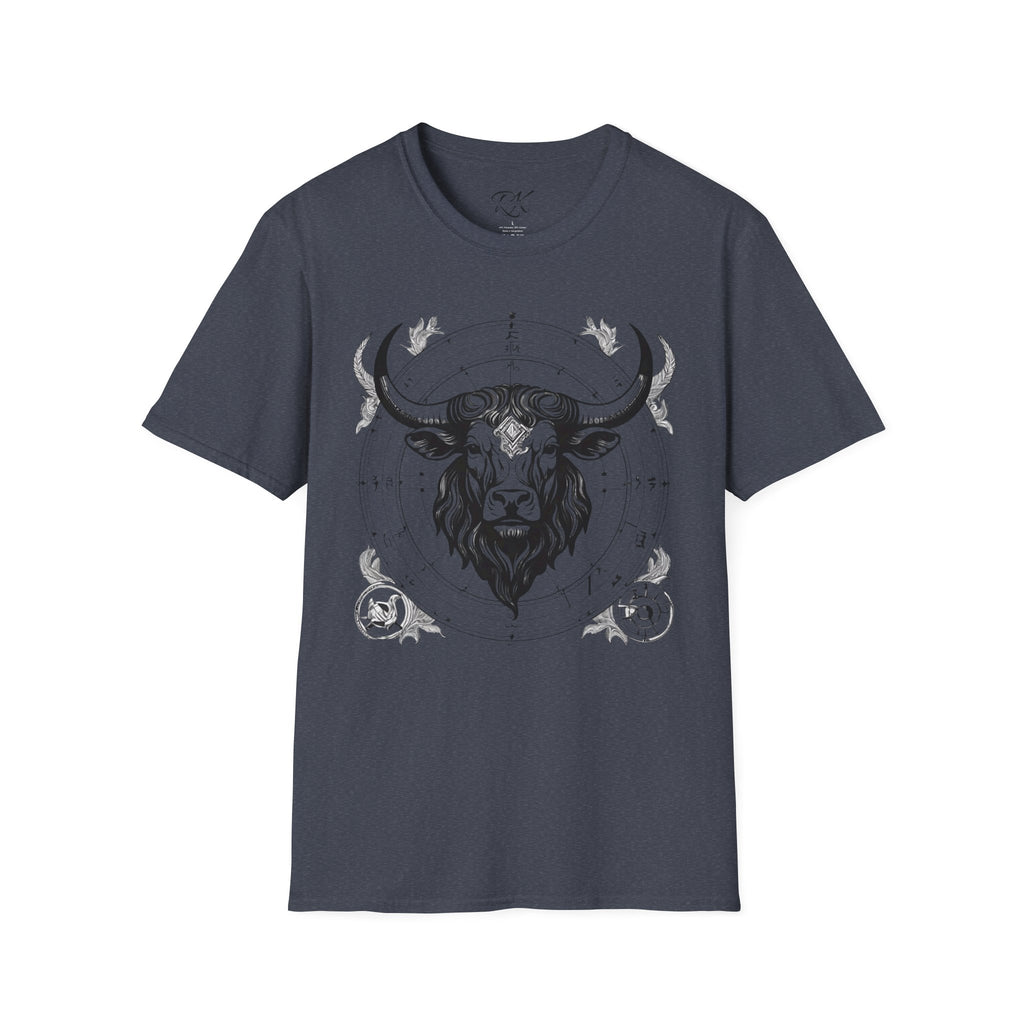 Taurus Zodiac T-Shirt, Astrology Tee, Horoscope Gift, Unisex Softstyle Shirt, Birthday Apparel, Taurus Constellation Top