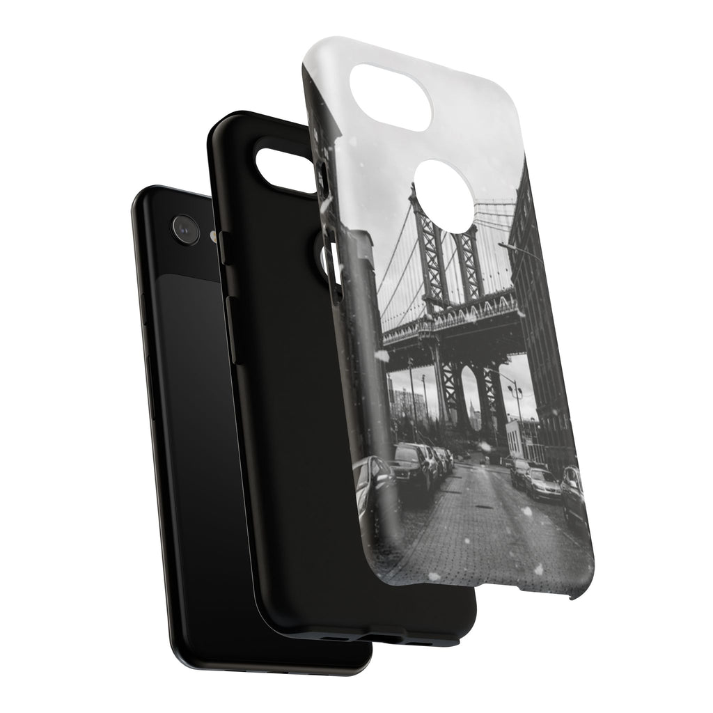 Black and White Phone Case with Iconic Bridge Design, Tough Cases for Photography Lovers, Unique Gift for Travelers, Stylish Everyday [...]