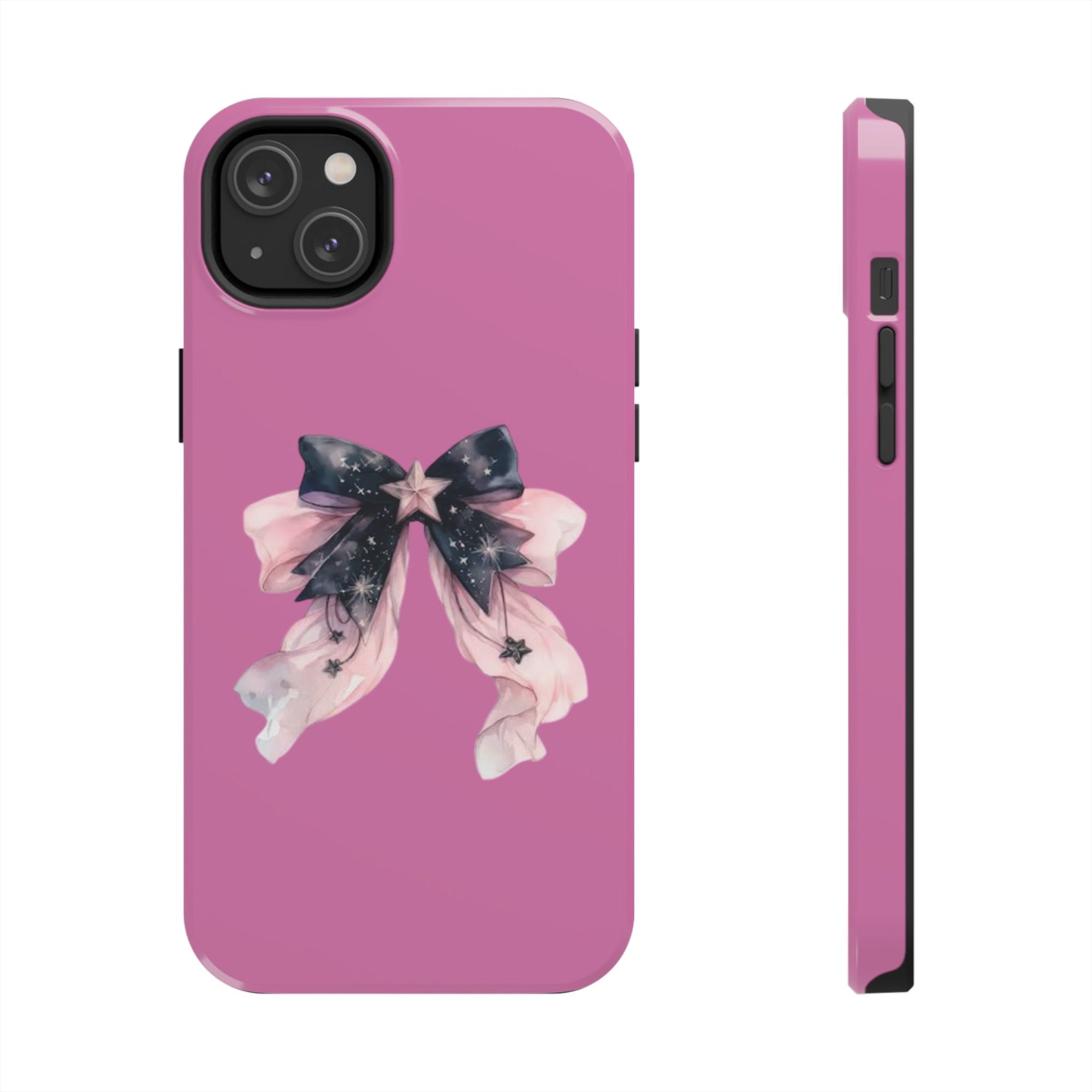 Pink Ribbon Tough Phone Cases, Galaxy Phone Covers, Chic Phone Protection, Ideal Gift for Her, Stylish Tech Accessories