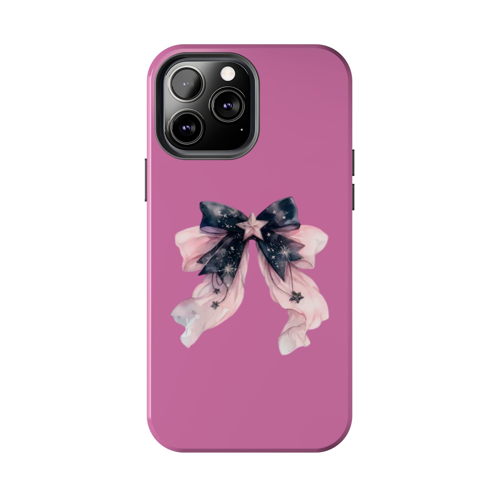 Pink Ribbon Tough Phone Cases, Galaxy Phone Covers, Chic Phone Protection, Ideal Gift for Her, Stylish Tech Accessories