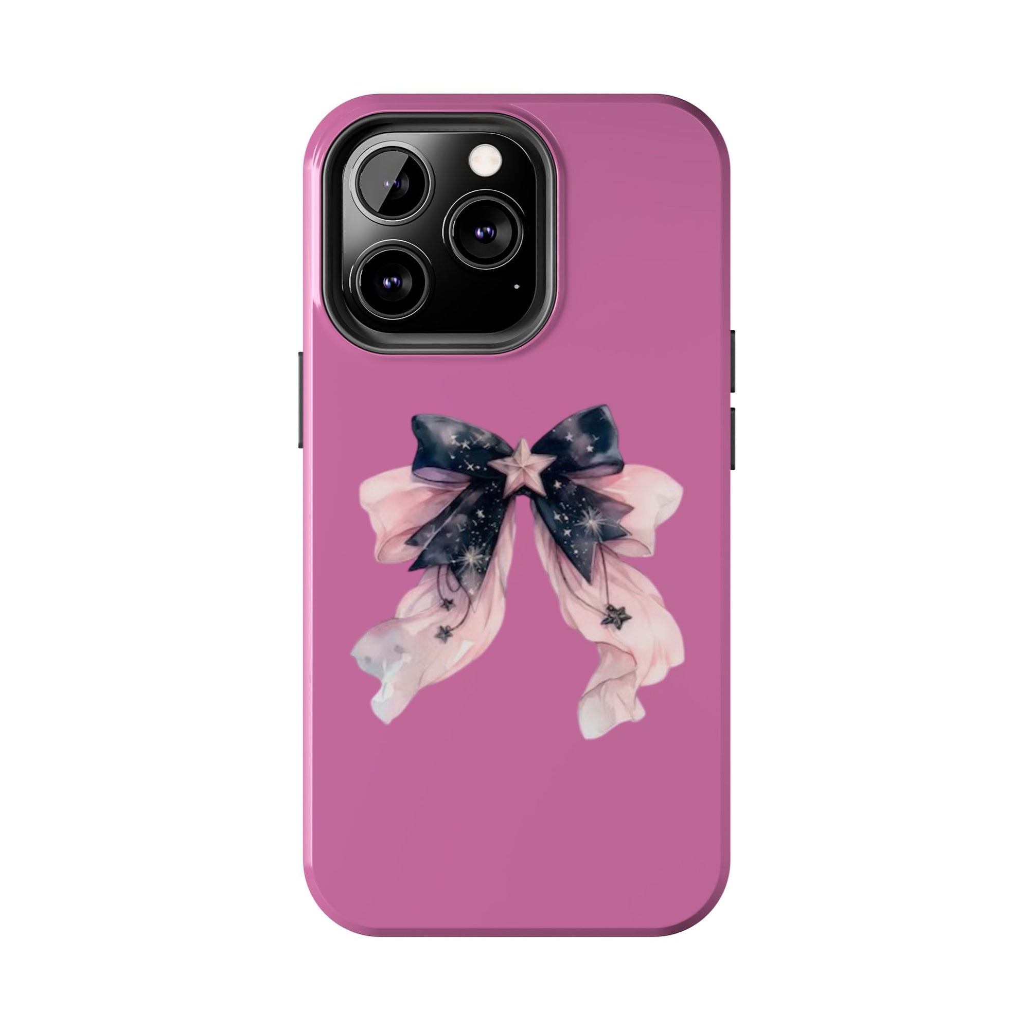 Pink Ribbon Tough Phone Cases, Galaxy Phone Covers, Chic Phone Protection, Ideal Gift for Her, Stylish Tech Accessories