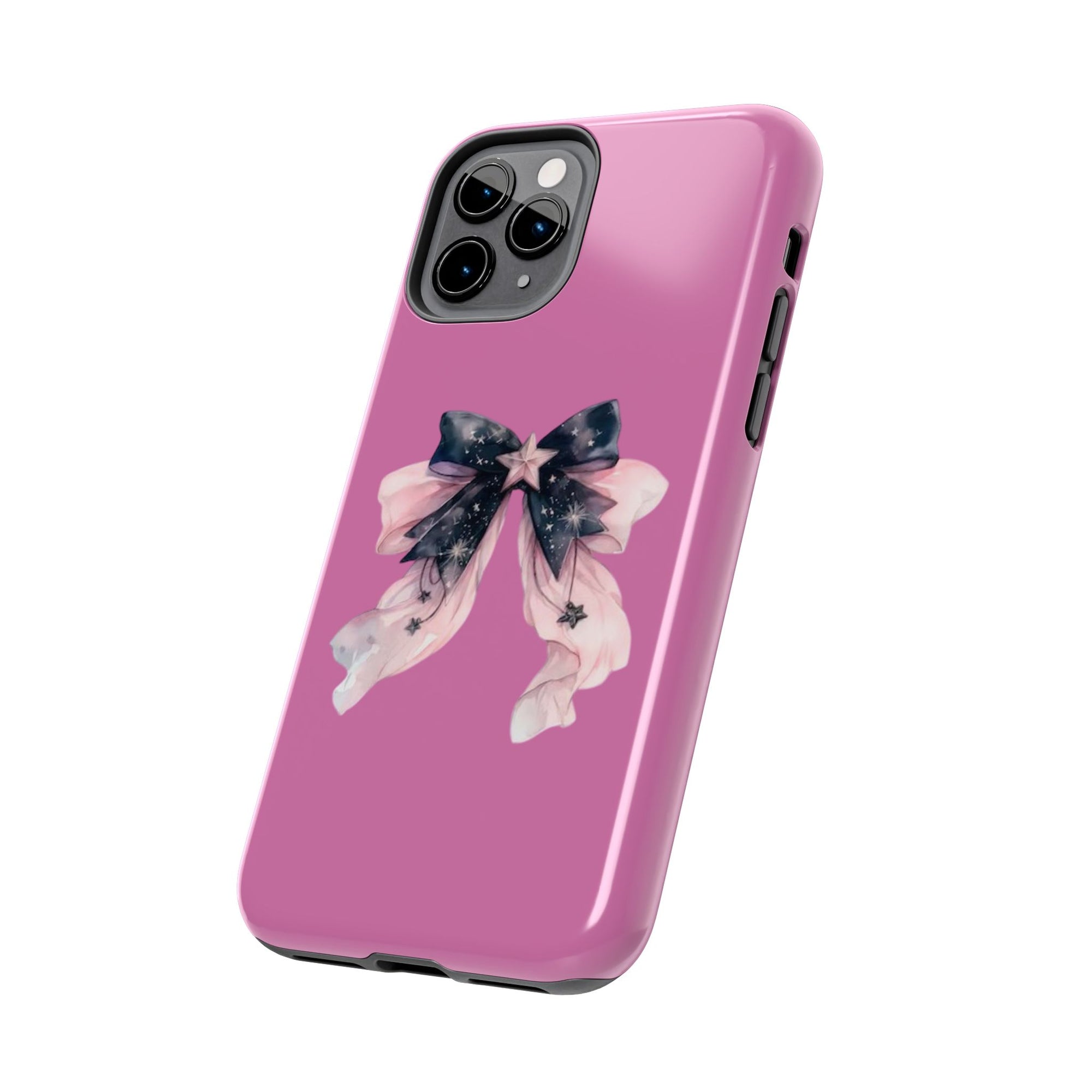 Pink Ribbon Tough Phone Cases, Galaxy Phone Covers, Chic Phone Protection, Ideal Gift for Her, Stylish Tech Accessories