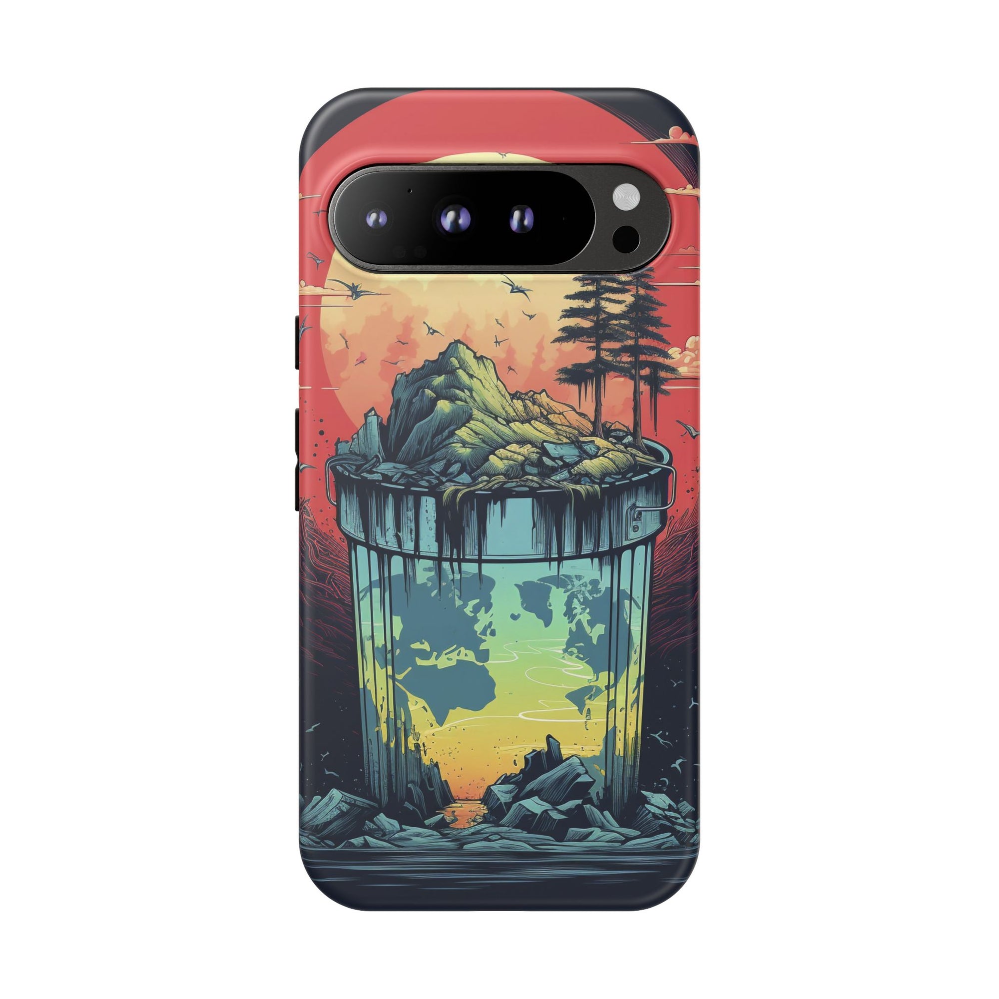 Vibrant Nature-Themed Phone Case, Tough Cases for Adventurers, Eco-Friendly, Trendy Phone Accessory, Great Gift for Nature Lovers