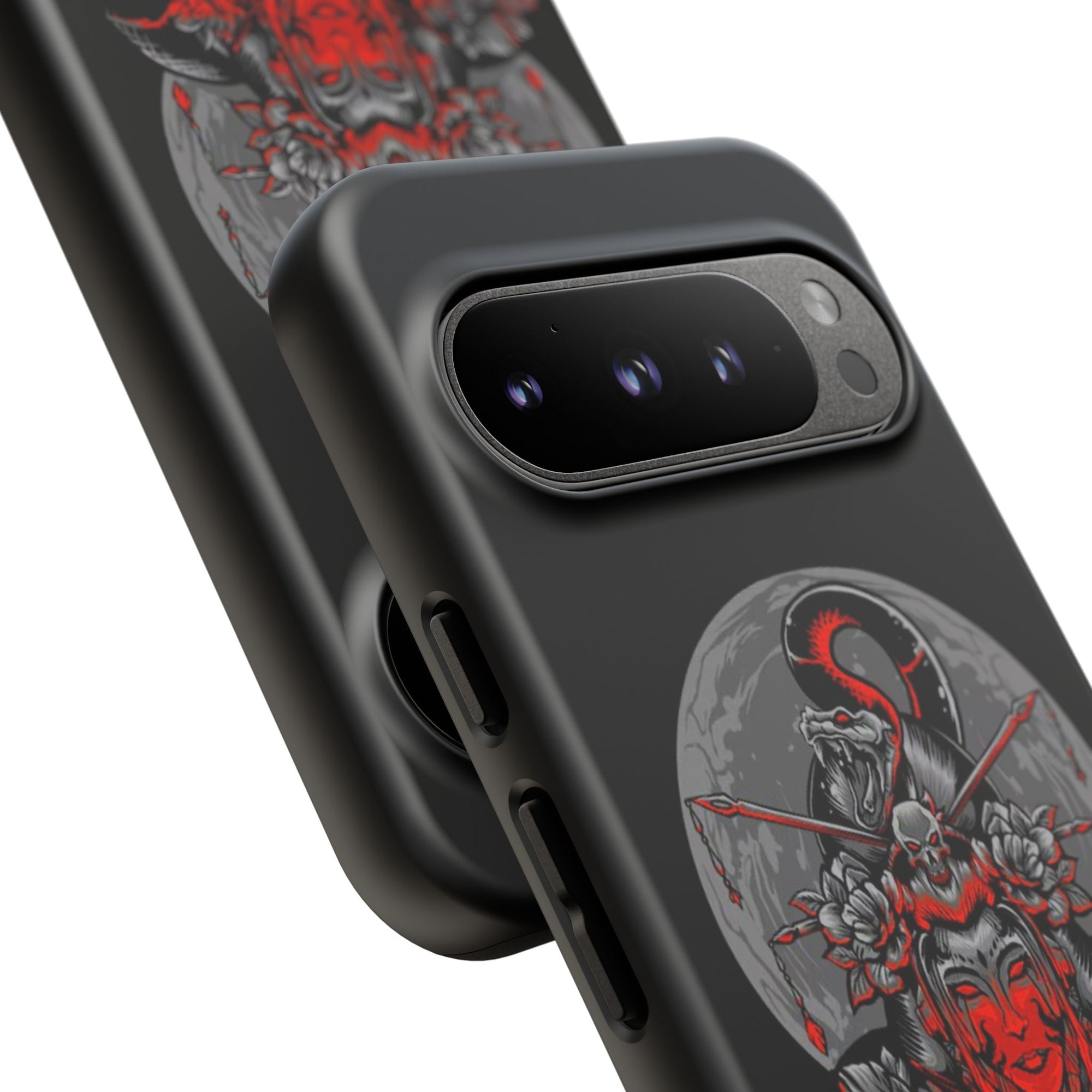 Tough Cases for iPhone, Dragon & Warrior Design, Durable Phone Protection, Perfect Gift for Tech Lovers, Unique Gifting