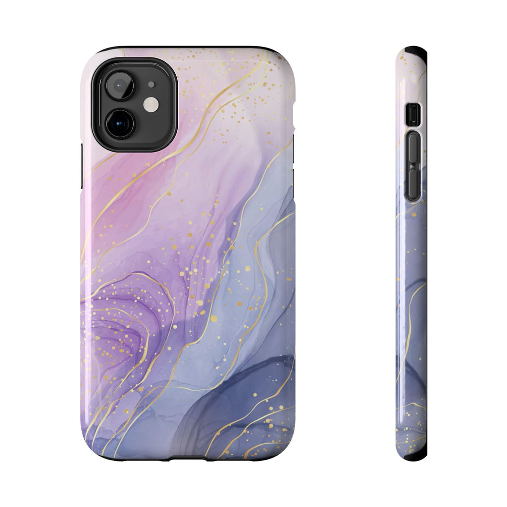 Elegant Abstract Tough Phone Cases for Stylish Protection, Gift for Her, Phone Accessories, Lavender Marble Design, Phone Cover for [...]