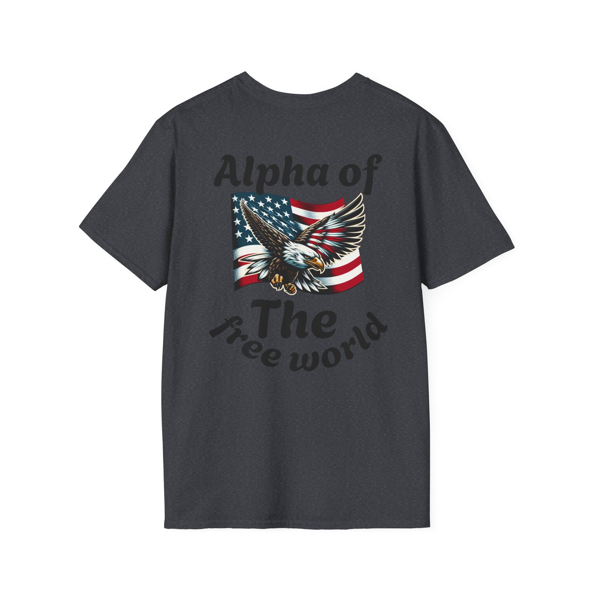 Patriotic Graphic T-Shirt, Unisex Softstyle Tee, Independence Day Gift, Freedom Apparel, Americana Clothing