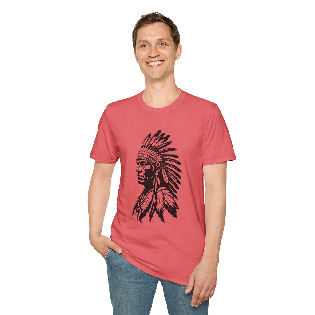 Cultural Heritage Graphic Tee - Unisex Softstyle T-Shirt, Ethnic Tee, Festival Shirt, Casual Wear, Gift for Him/Her
