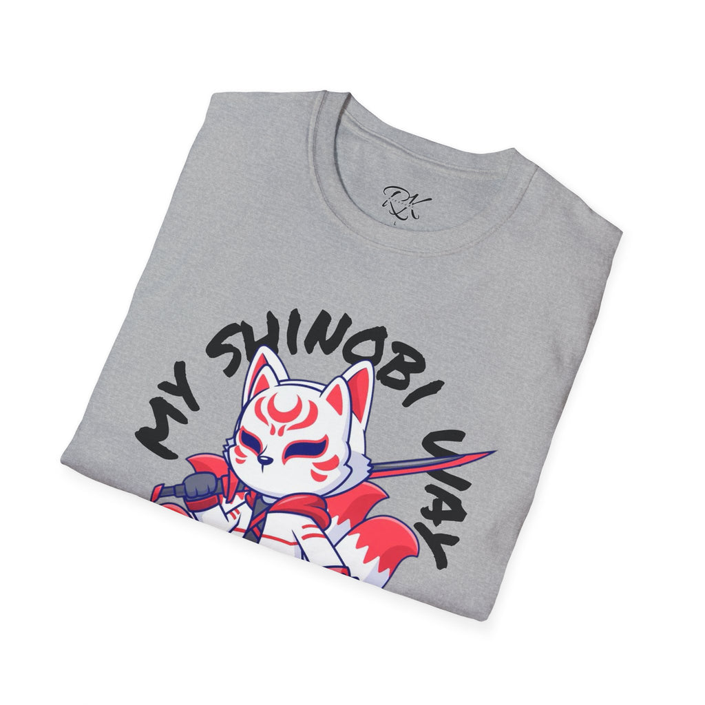 Unisex Anime T-Shirt - 'My Shinobi Pal' Graphic Tee, Comfortable Streetwear, Gift for Anime Lovers, Casual Wear, Stylish Outfit