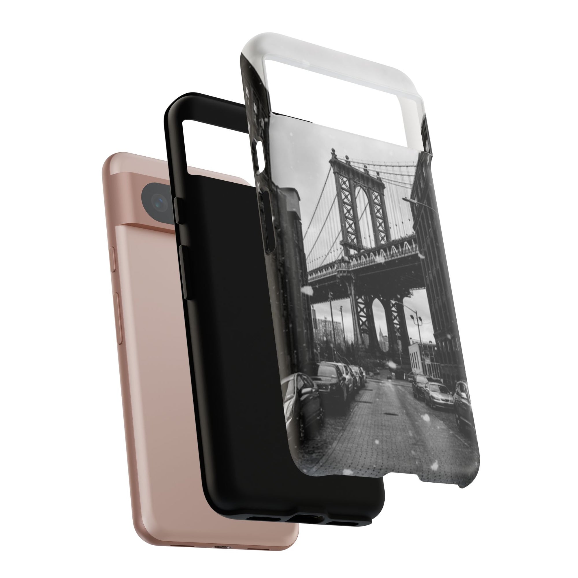 Black and White Phone Case with Iconic Bridge Design, Tough Cases for Photography Lovers, Unique Gift for Travelers, Stylish Everyday [...]