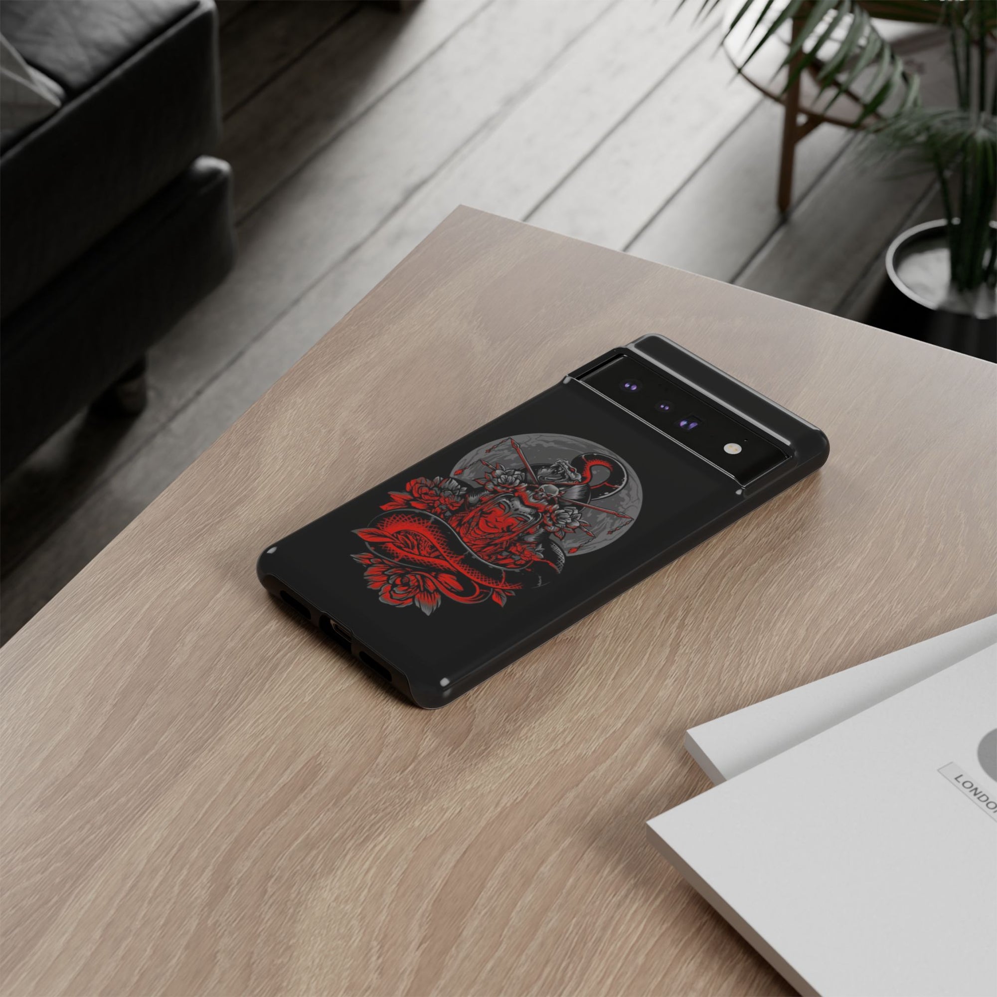 Tough Cases for iPhone, Dragon & Warrior Design, Durable Phone Protection, Perfect Gift for Tech Lovers, Unique Gifting
