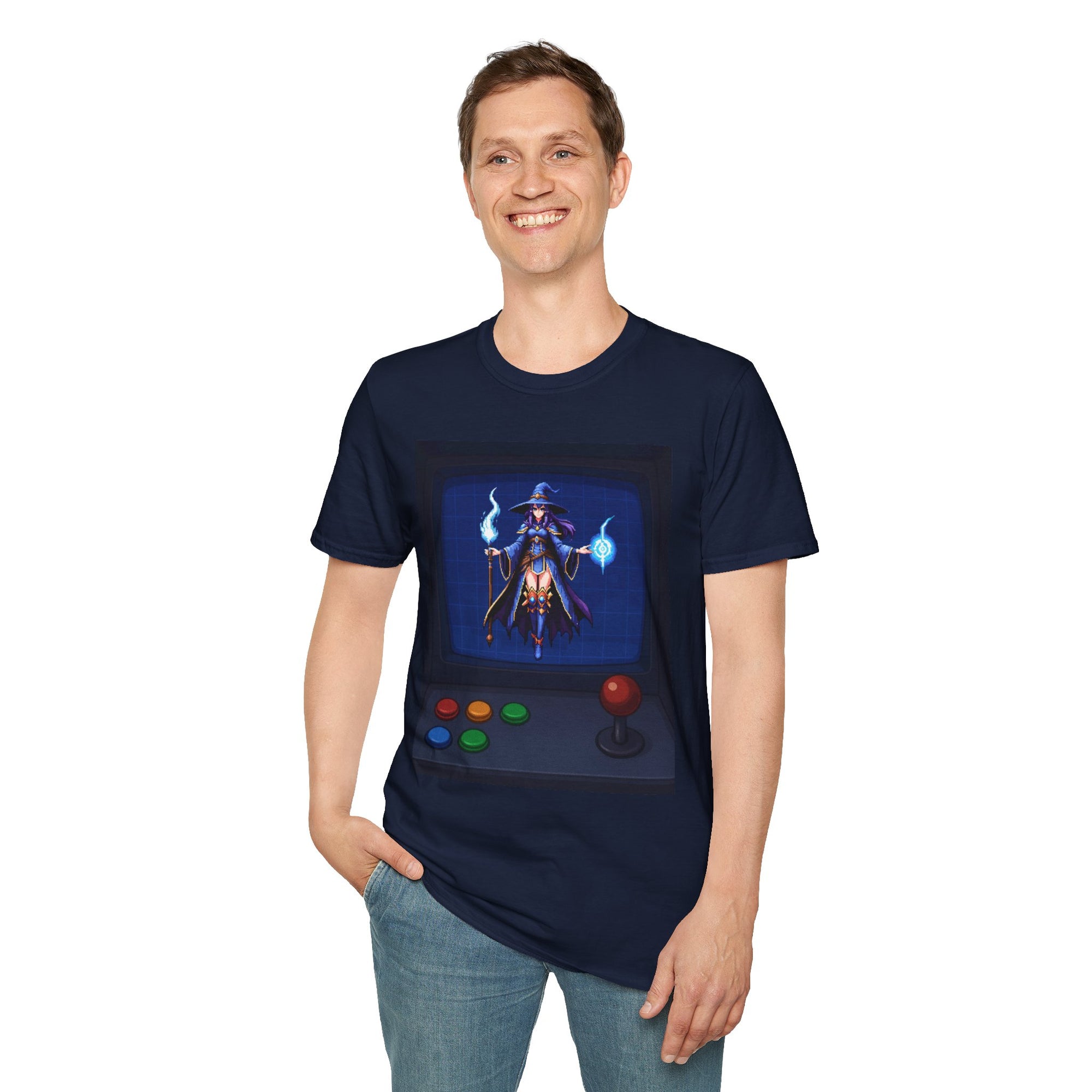 Retro Gamer Unisex T-Shirt - Perfect Gift for Gamers, Video Game Lovers, Game Night, Casual Wear, Fun Tees