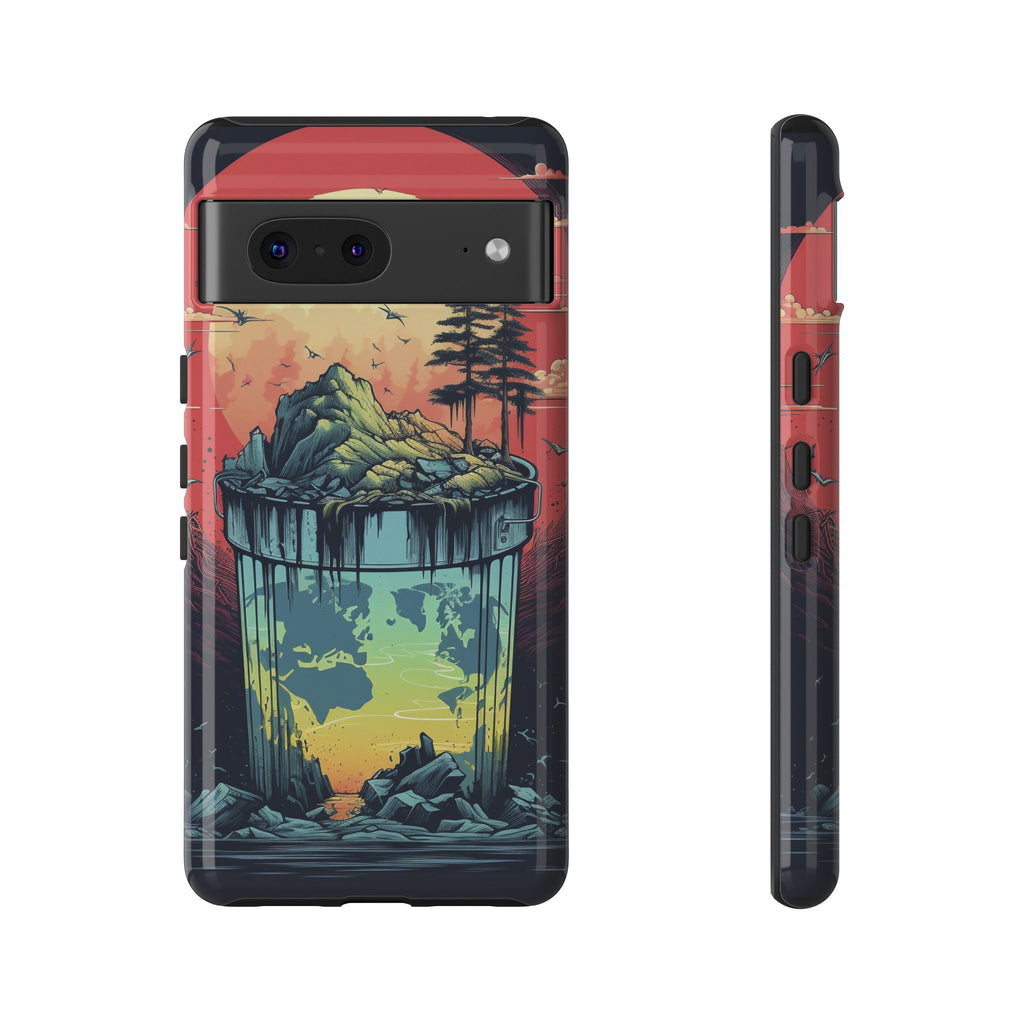Vibrant Nature-Themed Phone Case, Tough Cases for Adventurers, Eco-Friendly, Trendy Phone Accessory, Great Gift for Nature Lovers