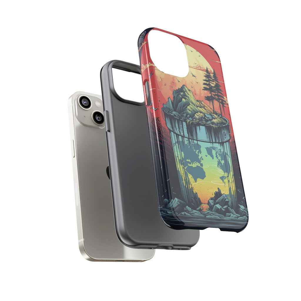 Vibrant Nature-Themed Phone Case, Tough Cases for Adventurers, Eco-Friendly, Trendy Phone Accessory, Great Gift for Nature Lovers