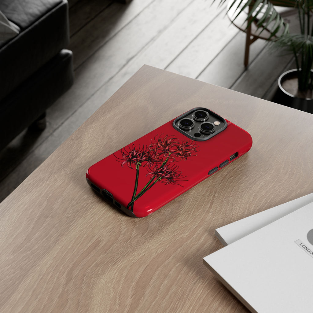Floral Phone Case, Cute Durable Case for Plants Lovers, Stylish Tech Accessories, Gift for Her, Autumn Decor