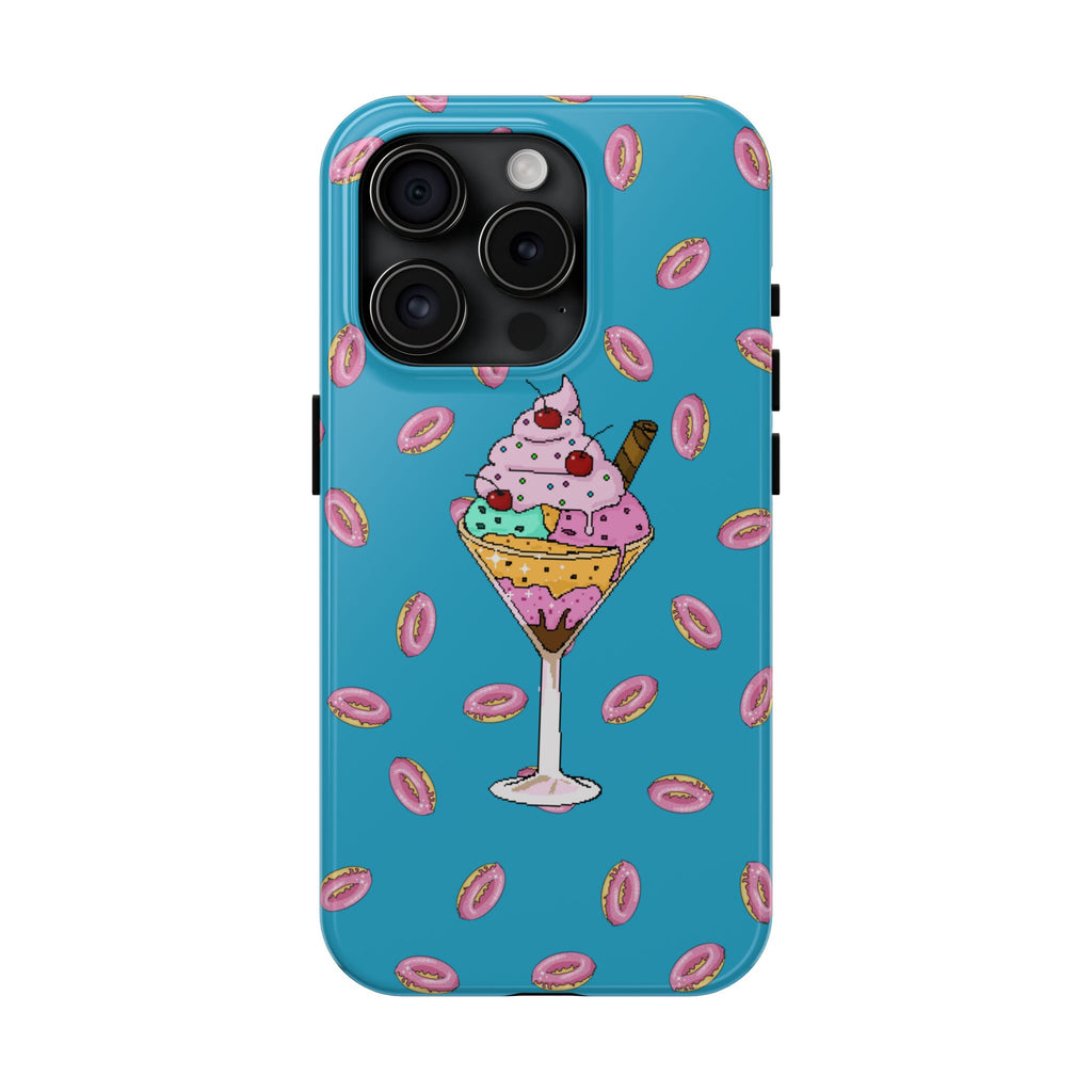 Cute Dessert Phone Cases, Fun iPhone Covers, Quirky Phone Accessories, Donut Lovers Gift, Ice Cream Phone Protector