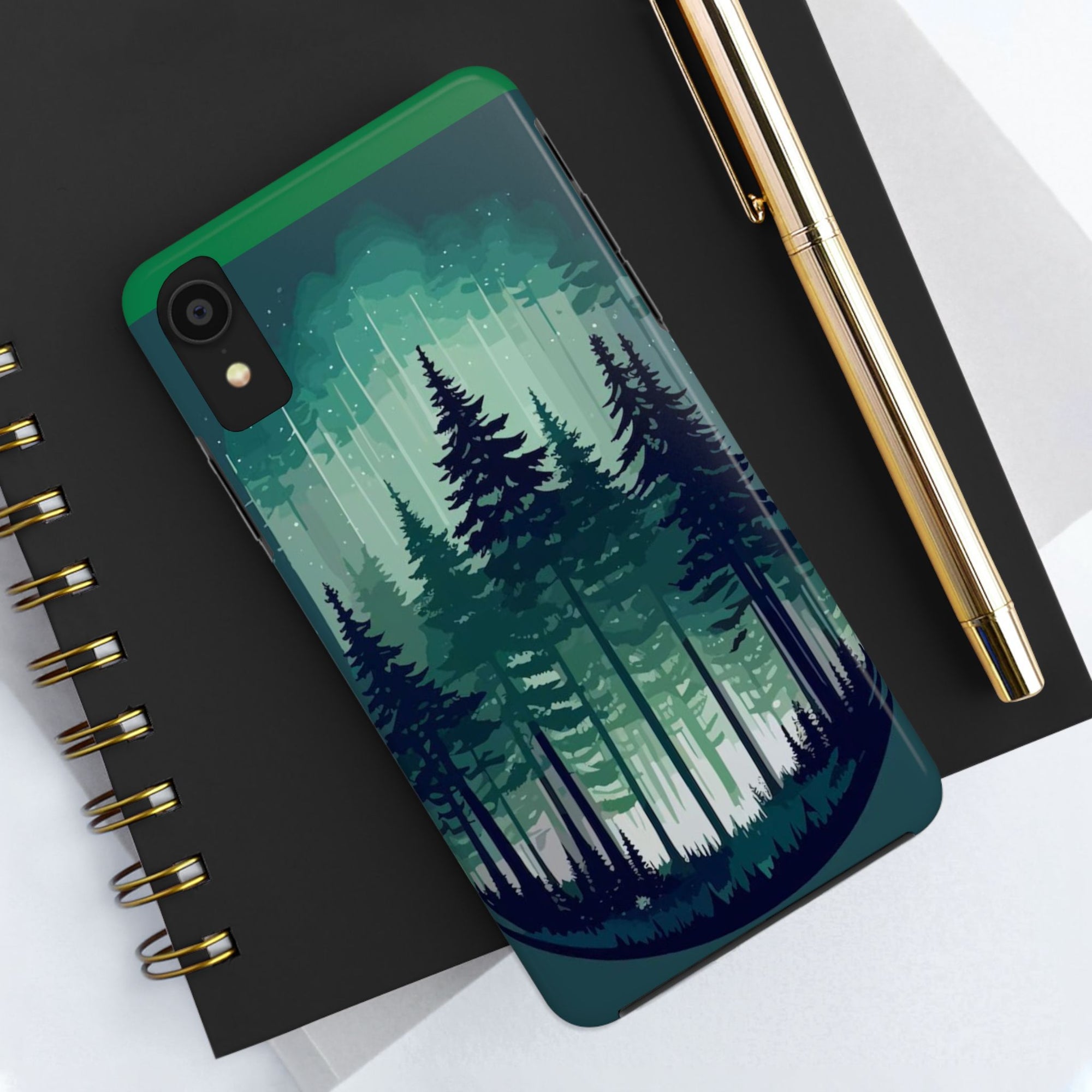Tough Phone Cases – Forest Vibe, Nature Lover Gift, Outdoor Adventure Accessory, Eco-Friendly Phone Protection, Unique Gift Idea
