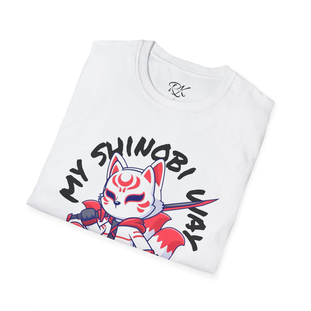Unisex Anime T-Shirt - 'My Shinobi Pal' Graphic Tee, Comfortable Streetwear, Gift for Anime Lovers, Casual Wear, Stylish Outfit