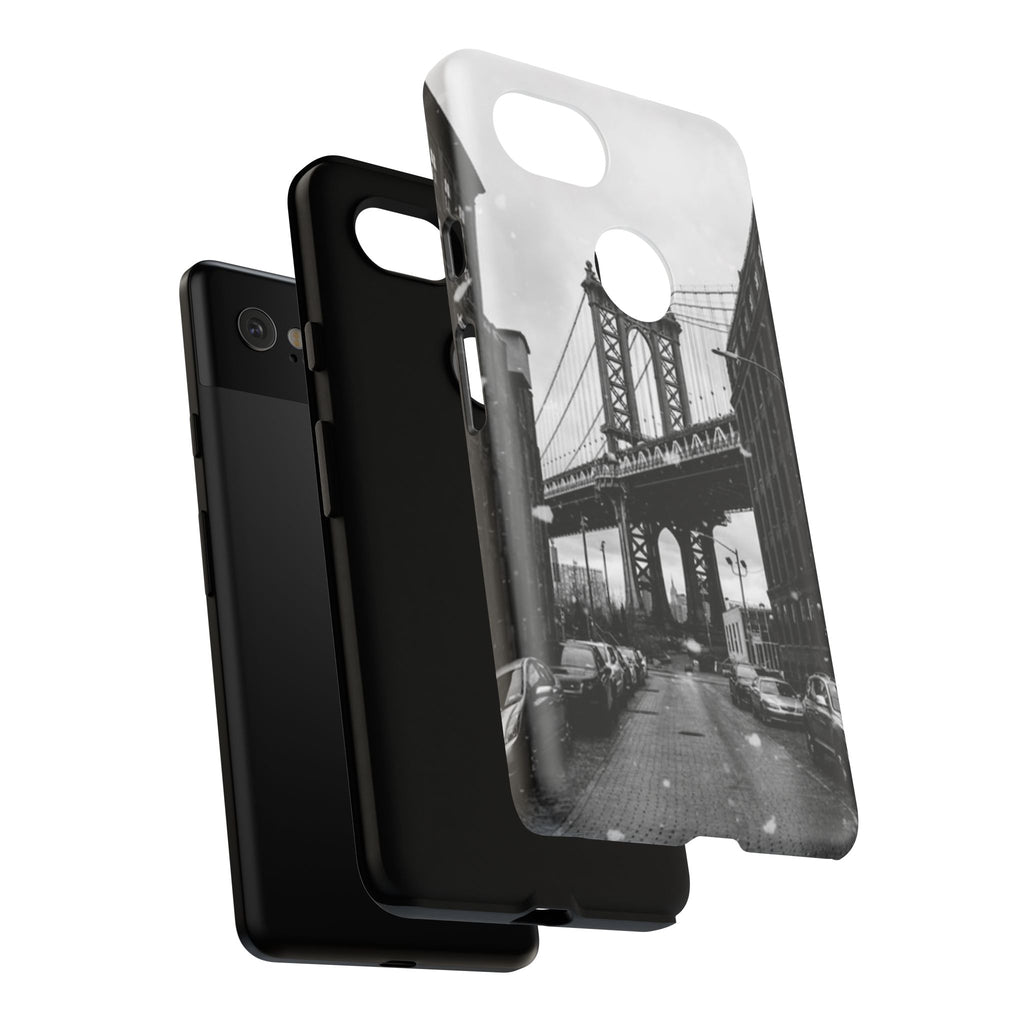 Black and White Phone Case with Iconic Bridge Design, Tough Cases for Photography Lovers, Unique Gift for Travelers, Stylish Everyday [...]