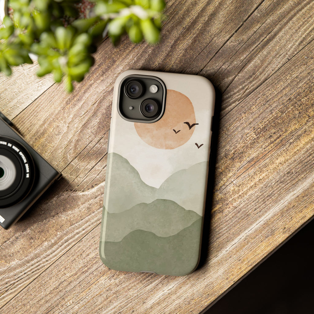 Nature-Inspired Phone Case | Scenic Mountain Design, Tough Case for Outdoor Lovers, Gift for Nature Enthusiasts, Eco-Friendly Slim Case