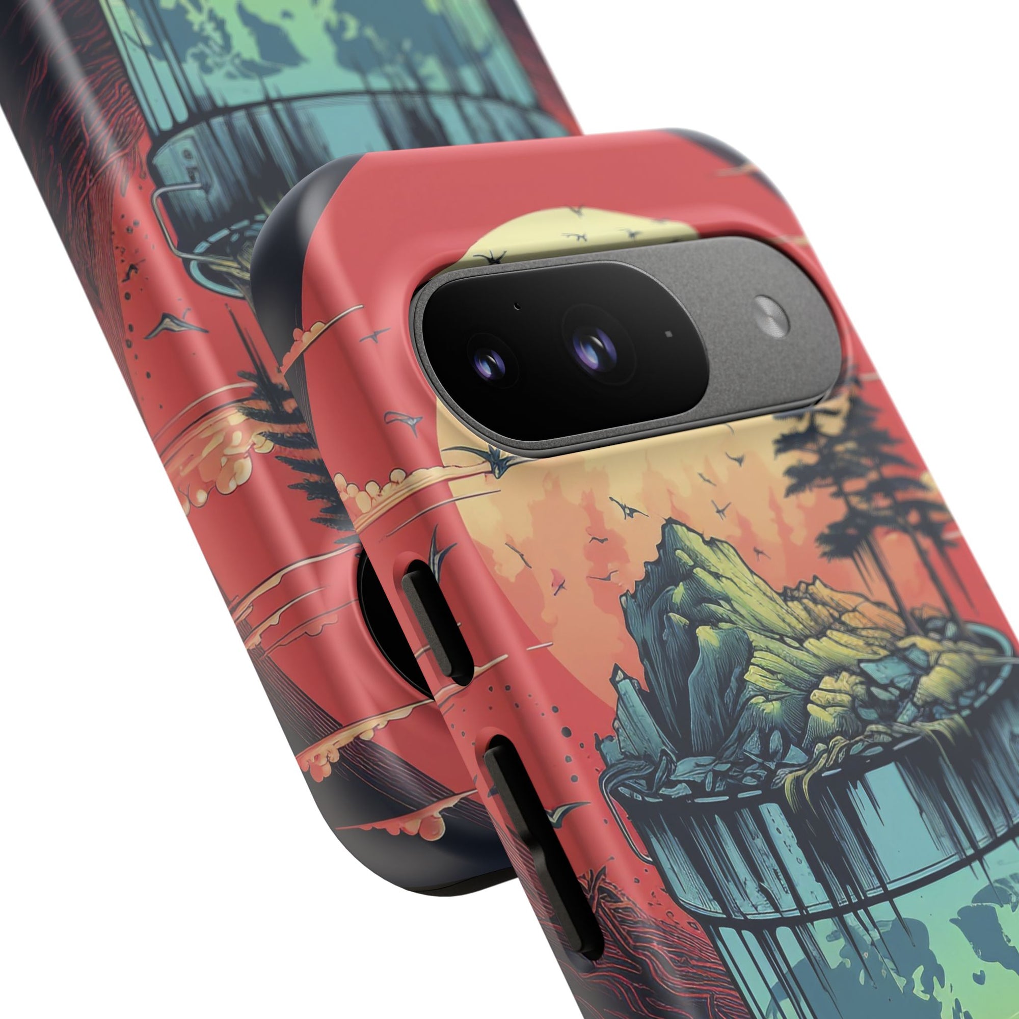 Vibrant Nature-Themed Phone Case, Tough Cases for Adventurers, Eco-Friendly, Trendy Phone Accessory, Great Gift for Nature Lovers