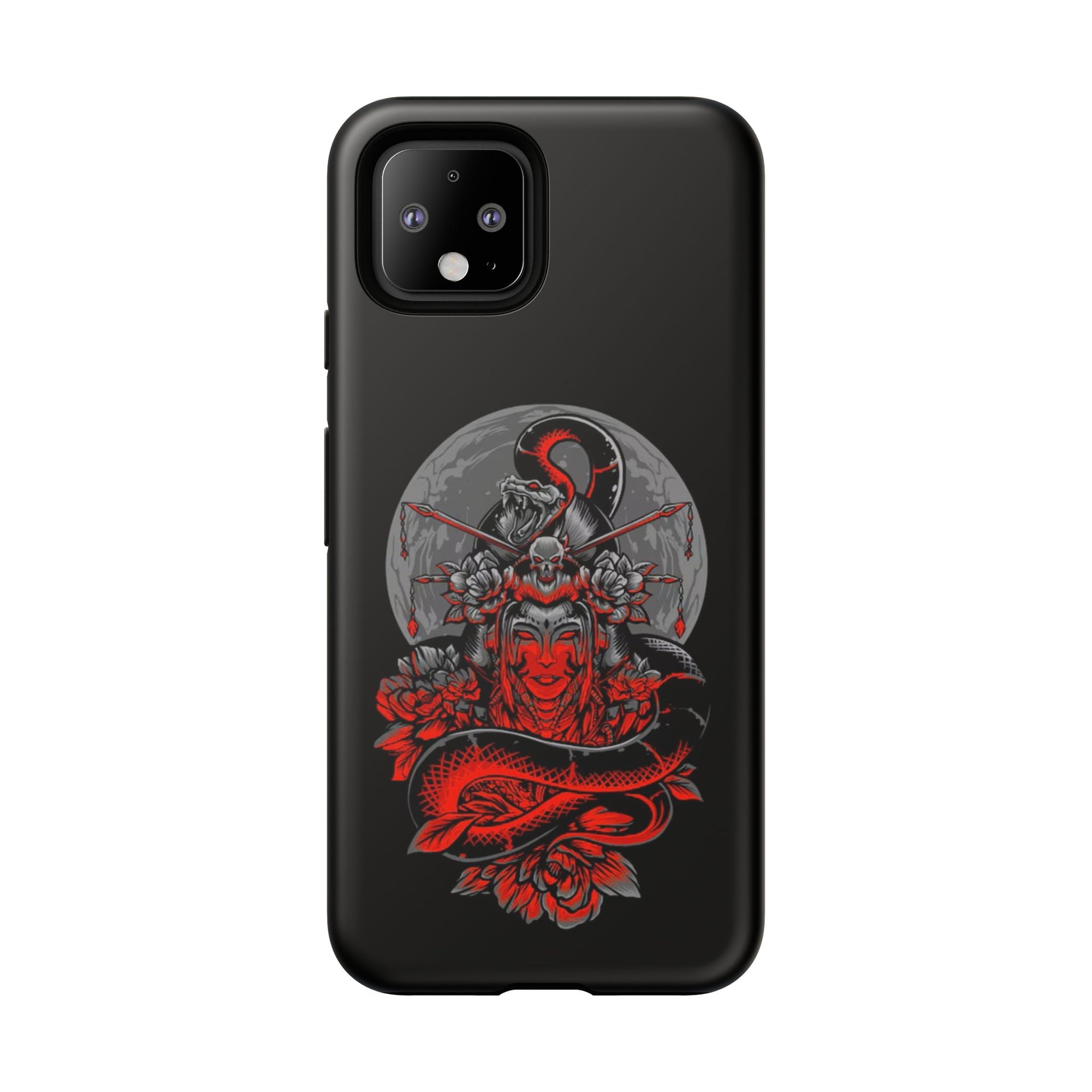 Tough Cases for iPhone, Dragon & Warrior Design, Durable Phone Protection, Perfect Gift for Tech Lovers, Unique Gifting