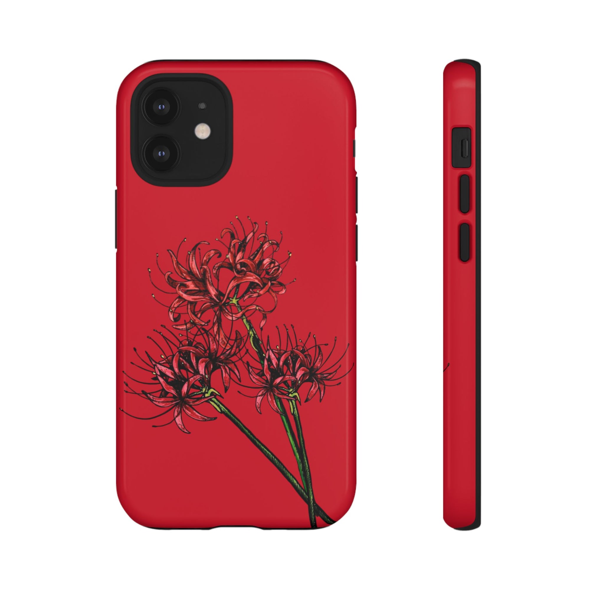 Floral Phone Case, Cute Durable Case for Plants Lovers, Stylish Tech Accessories, Gift for Her, Autumn Decor