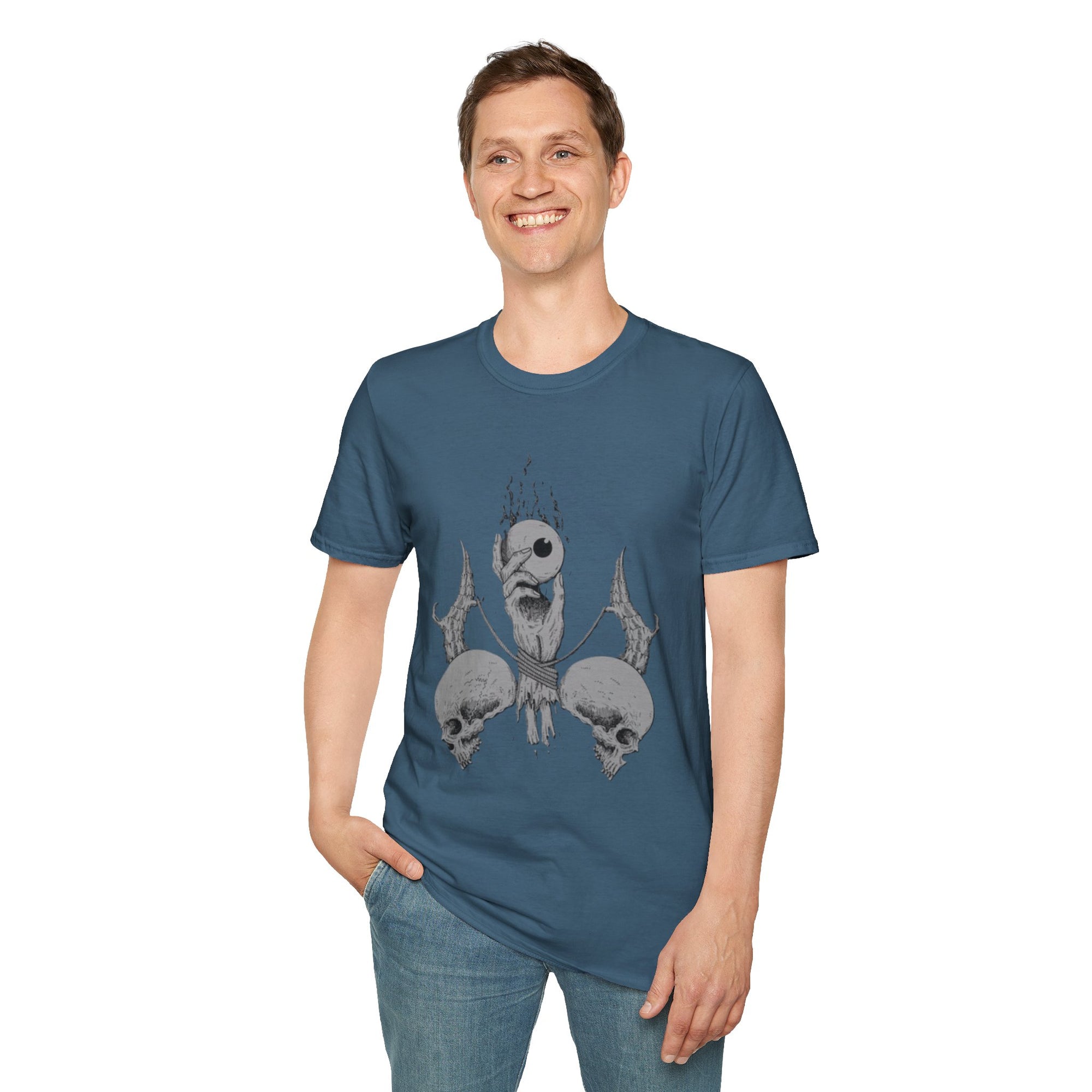 Gothic Graphic Tee - Dark Aesthetic Unisex T-Shirt, Unique Gift, Casual Wear, Festival Fashion, Alternative Style