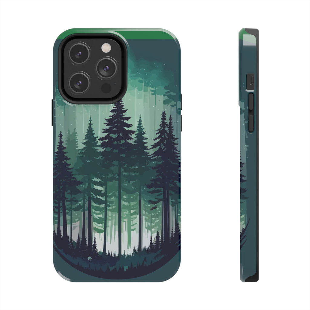 Tough Phone Cases – Forest Vibe, Nature Lover Gift, Outdoor Adventure Accessory, Eco-Friendly Phone Protection, Unique Gift Idea