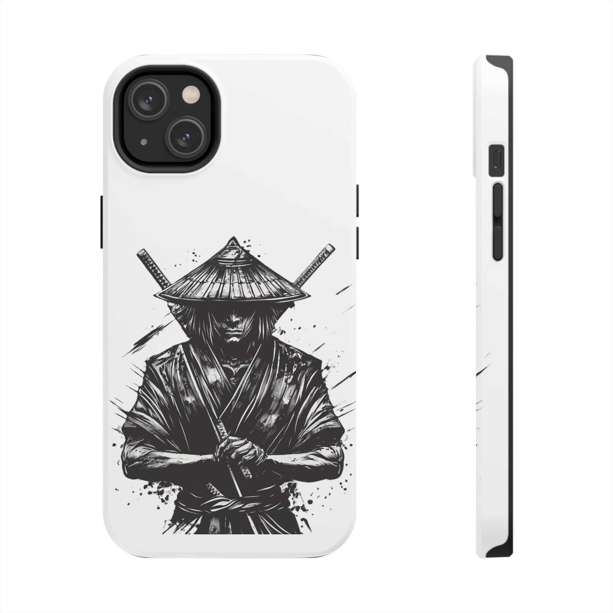 Samurai Tough Phone Cases, Rugged Smartphone Accessories, Durable Covers for Men, Unique Gifts for Him, Japanese Warrior Design