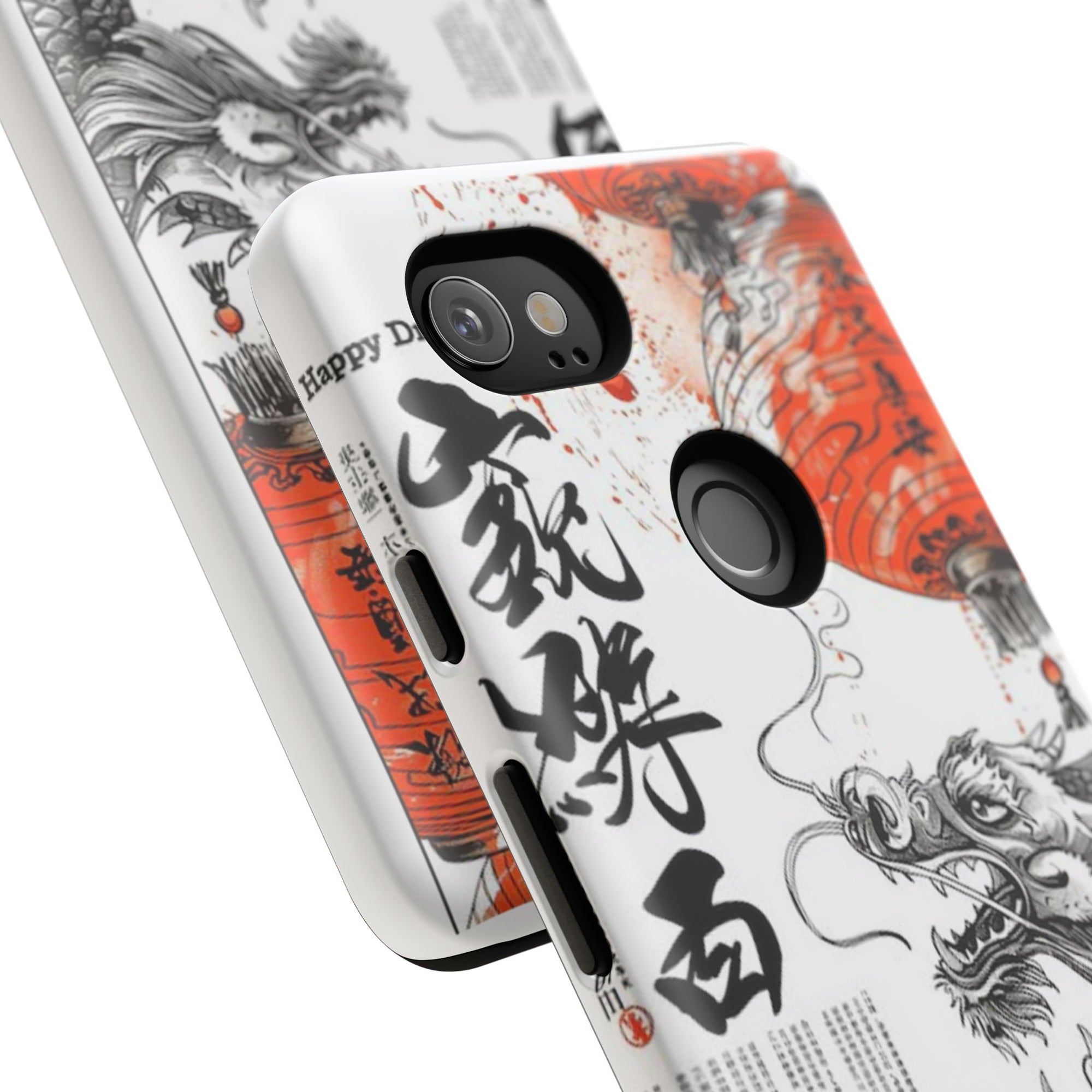 Dragon Design Phone Case, Tough Cases with Chinese Art for Unique Style, Gift for Art Lovers, Phone Protection, Trendy Accessories