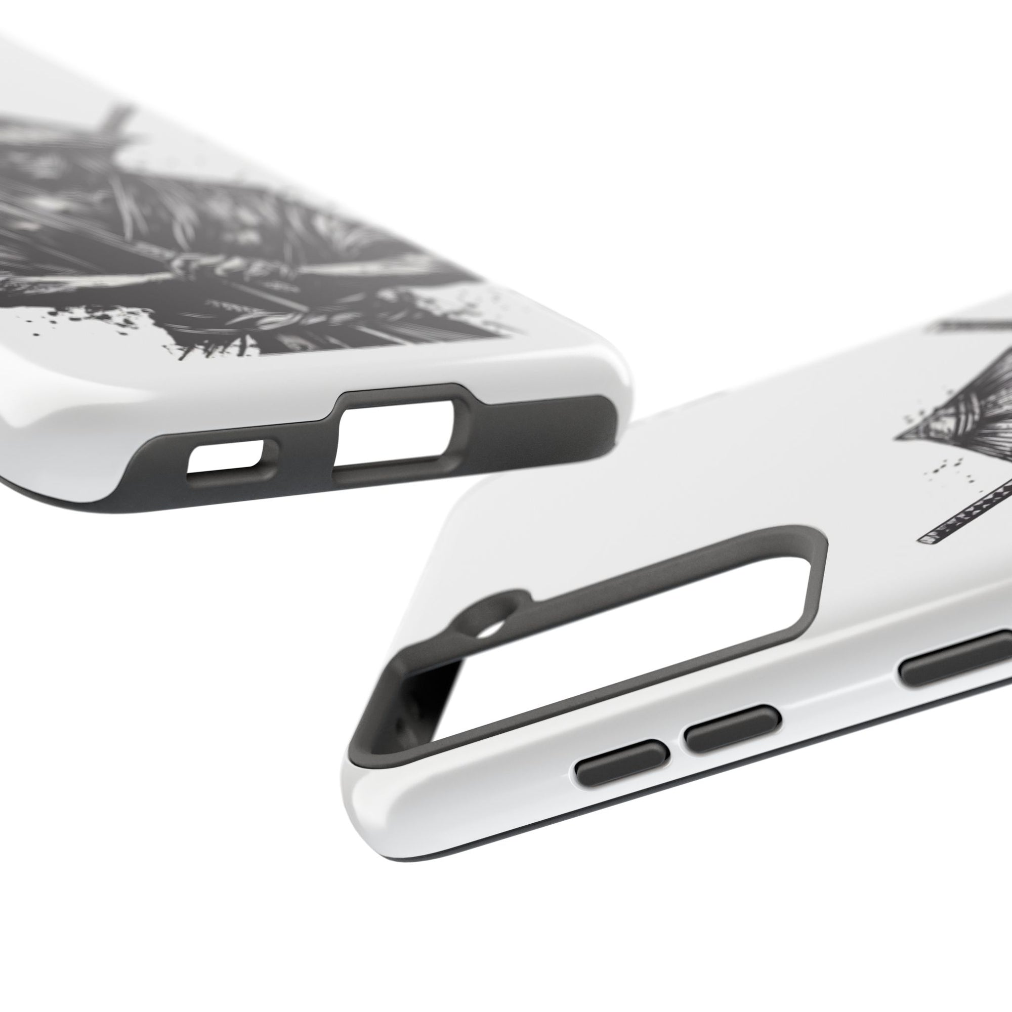 Samurai Tough Phone Cases, Rugged Smartphone Accessories, Durable Covers for Men, Unique Gifts for Him, Japanese Warrior Design