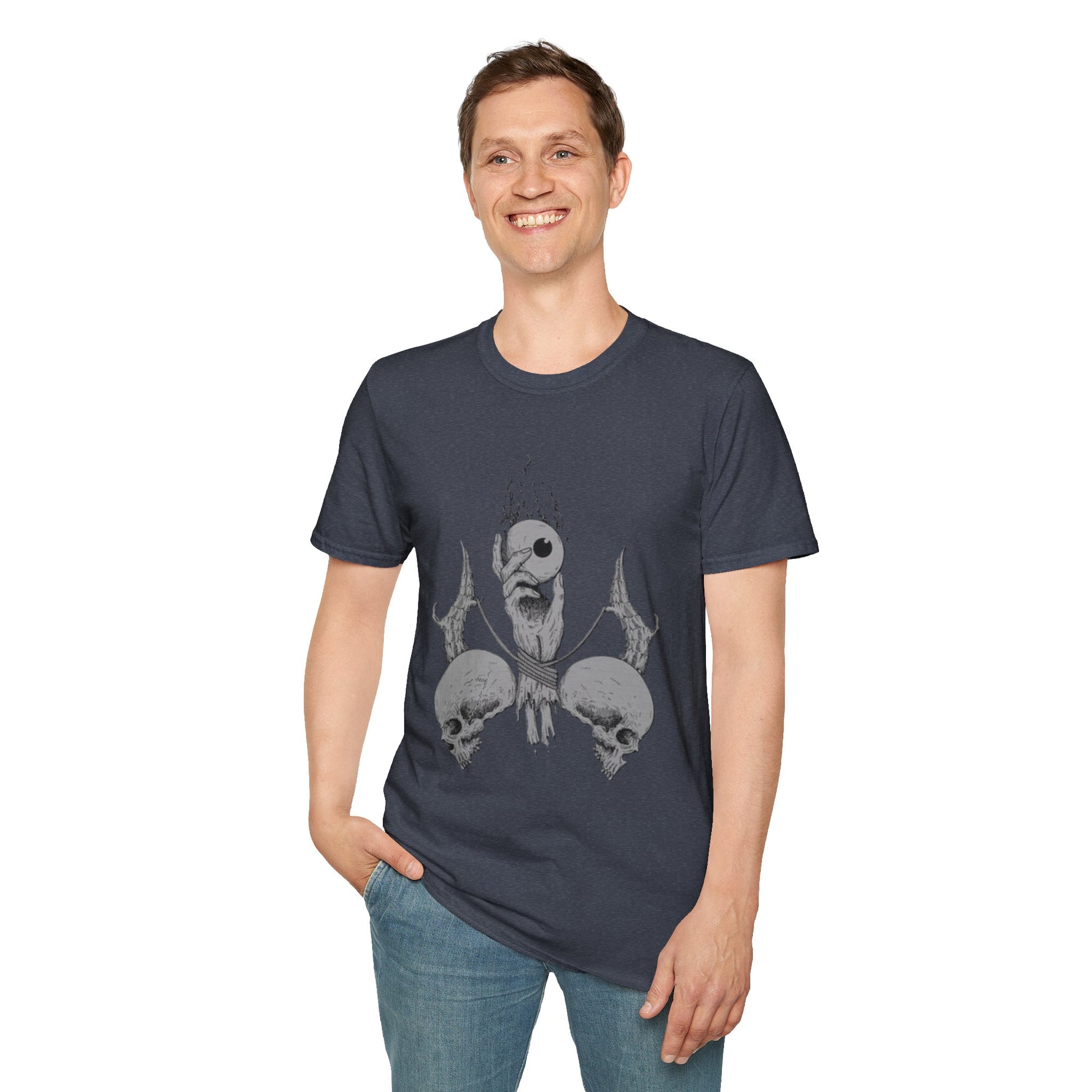 Gothic Graphic Tee - Dark Aesthetic Unisex T-Shirt, Unique Gift, Casual Wear, Festival Fashion, Alternative Style