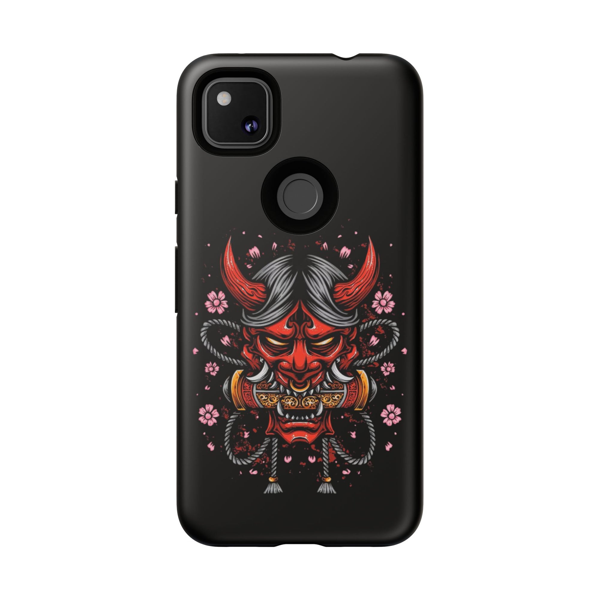 Tough Cases: Fierce Demon Phone Case, Edgy Phone Cover, Protect Your Device, Gift for Anime Fans, Unique Artwork Case