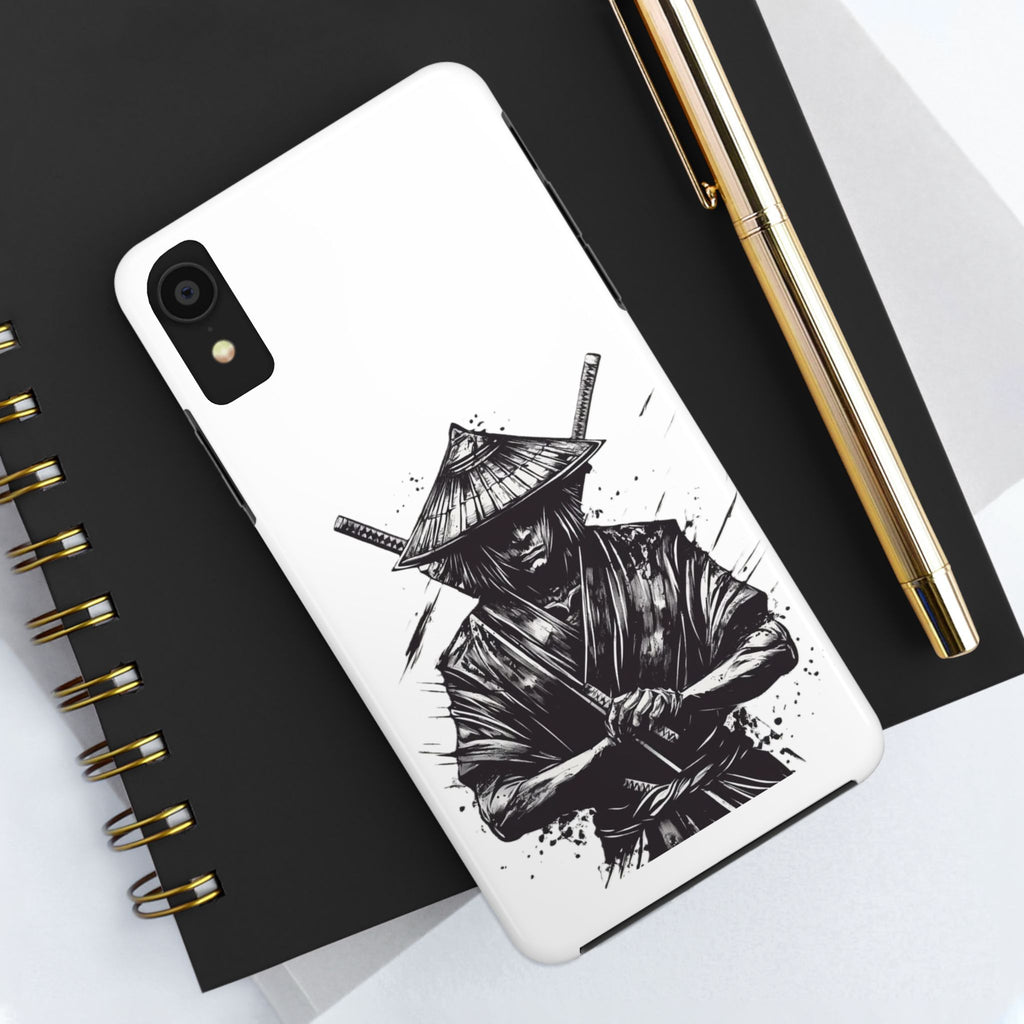Samurai Tough Phone Cases, Rugged Smartphone Accessories, Durable Covers for Men, Unique Gifts for Him, Japanese Warrior Design