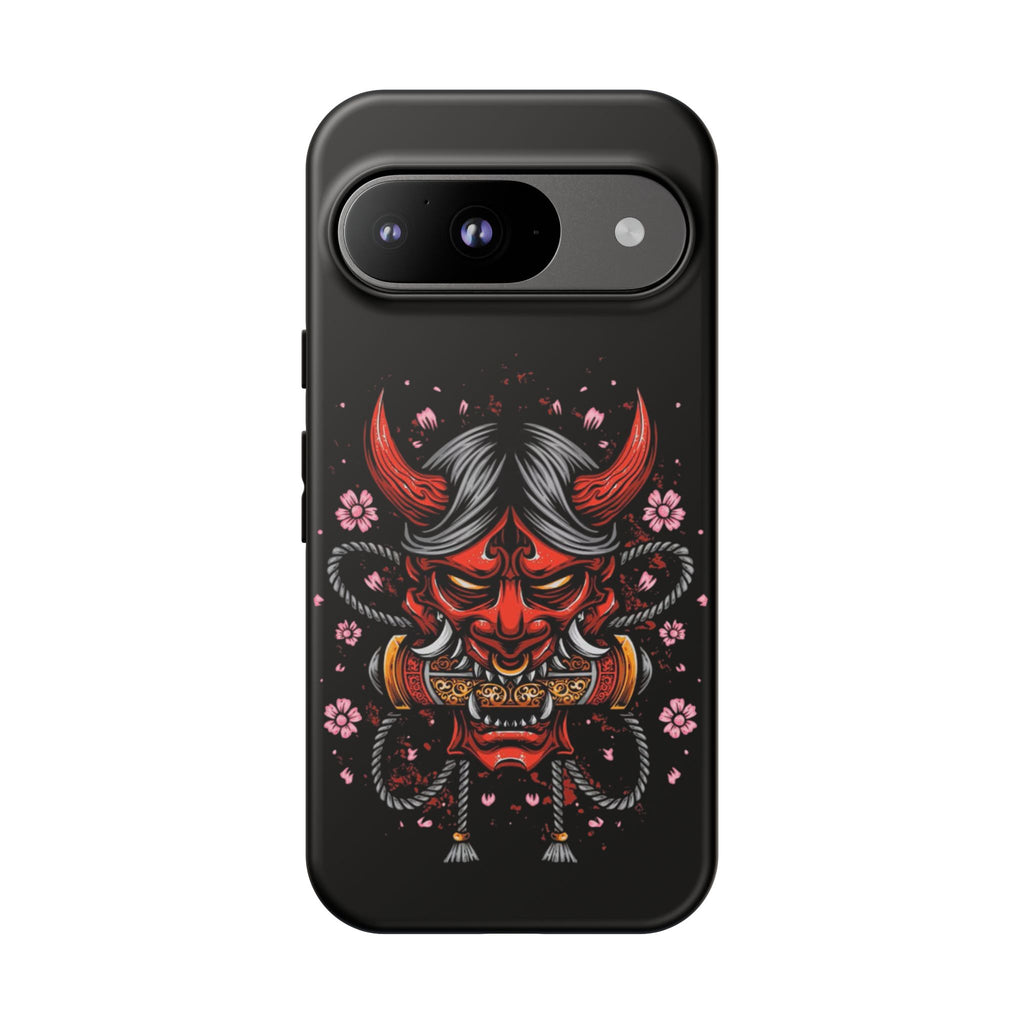 Tough Cases: Fierce Demon Phone Case, Edgy Phone Cover, Protect Your Device, Gift for Anime Fans, Unique Artwork Case
