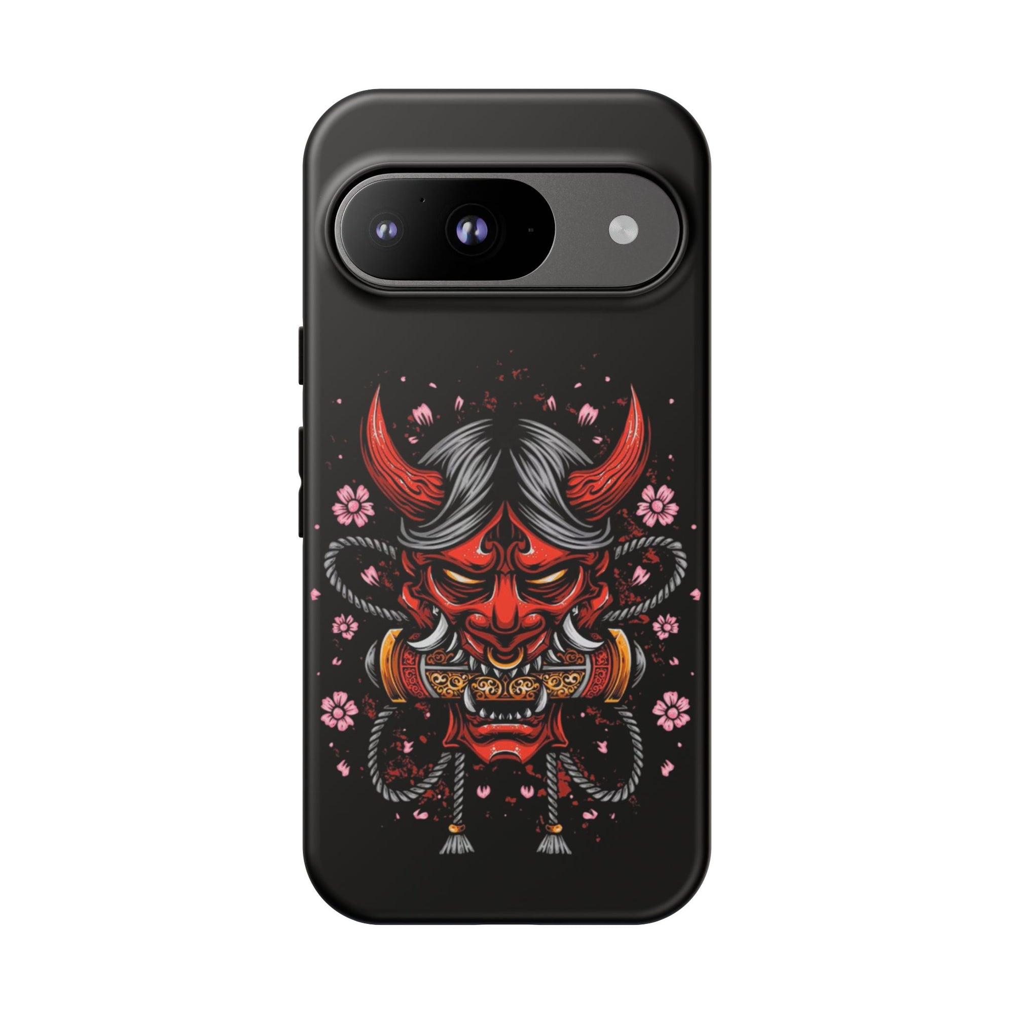 Tough Cases: Fierce Demon Phone Case, Edgy Phone Cover, Protect Your Device, Gift for Anime Fans, Unique Artwork Case
