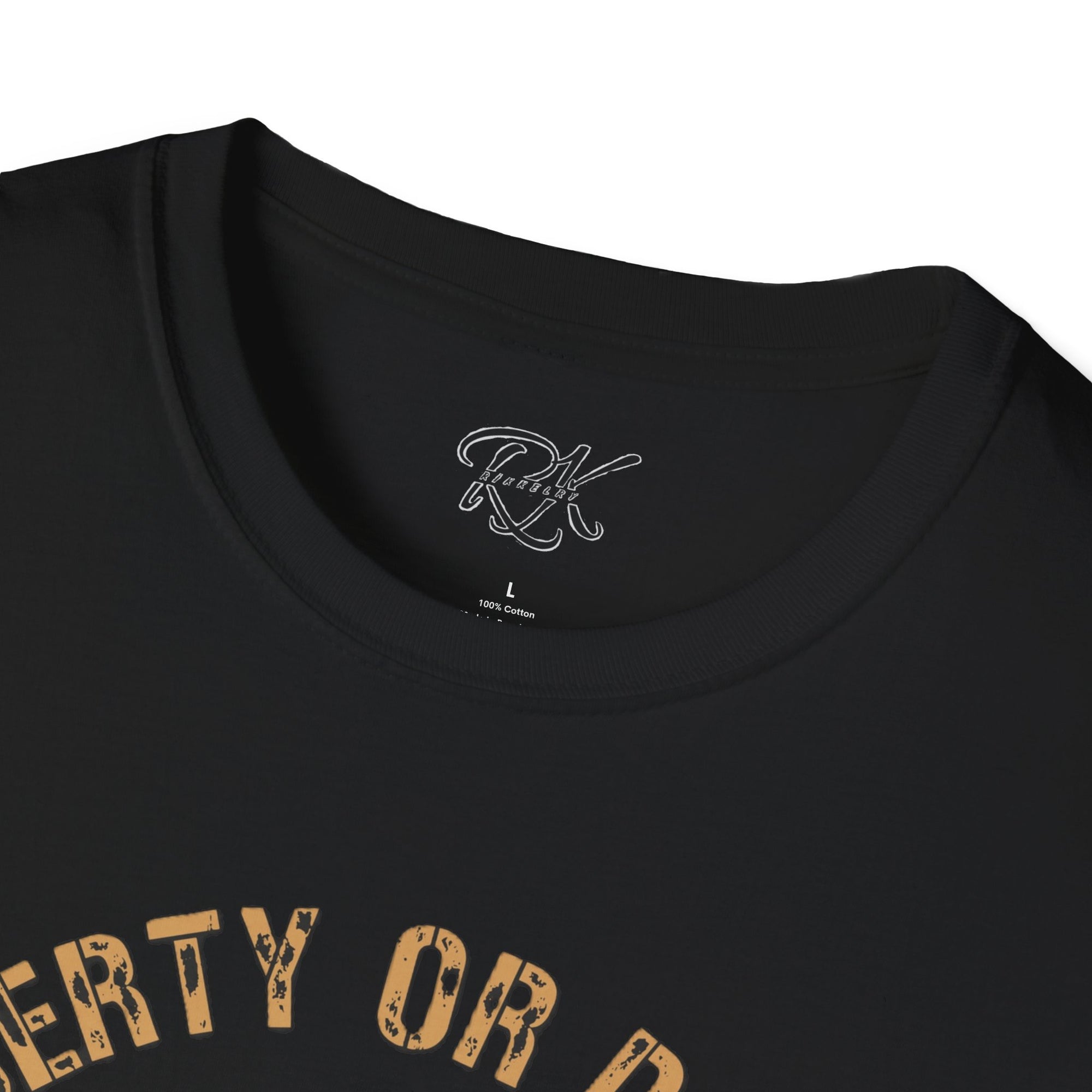 Liberty or Death Skull Soldier T-Shirt, Military Apparel, Unisex Graphic Tee, Veteran Gift, Casual Wear, Outdoor Adventure