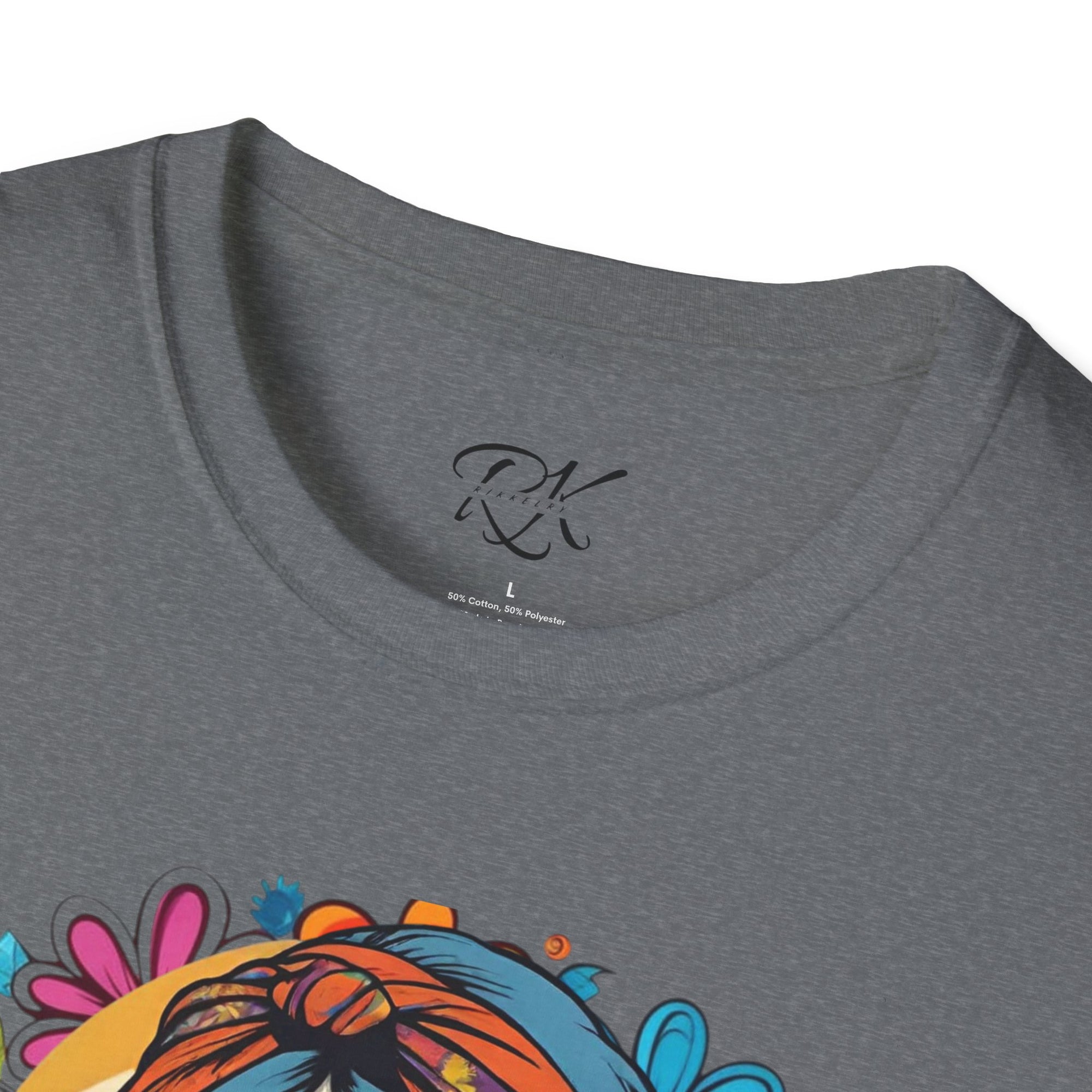 Bohemian Floral T-Shirt, Hippie Shirt, Peace Sign Tee, Gift for Festival Lovers, Artistic Apparel, Unisex Graphic Tee
