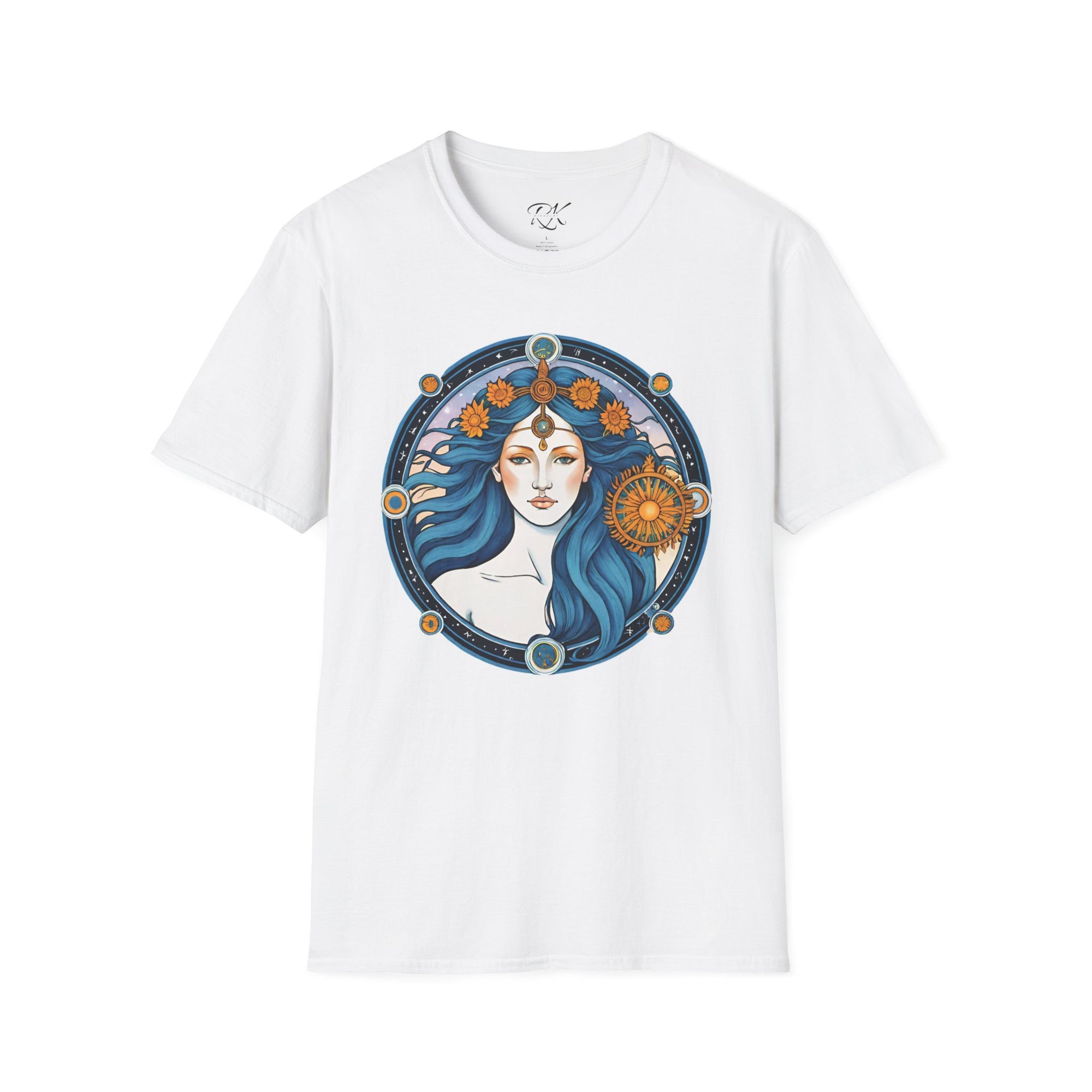 Celestial Goddess Unisex T-Shirt, Bohemian Tee, Astrology Shirt, Gift for Her, Spiritual Fashion, Horoscope Apparel