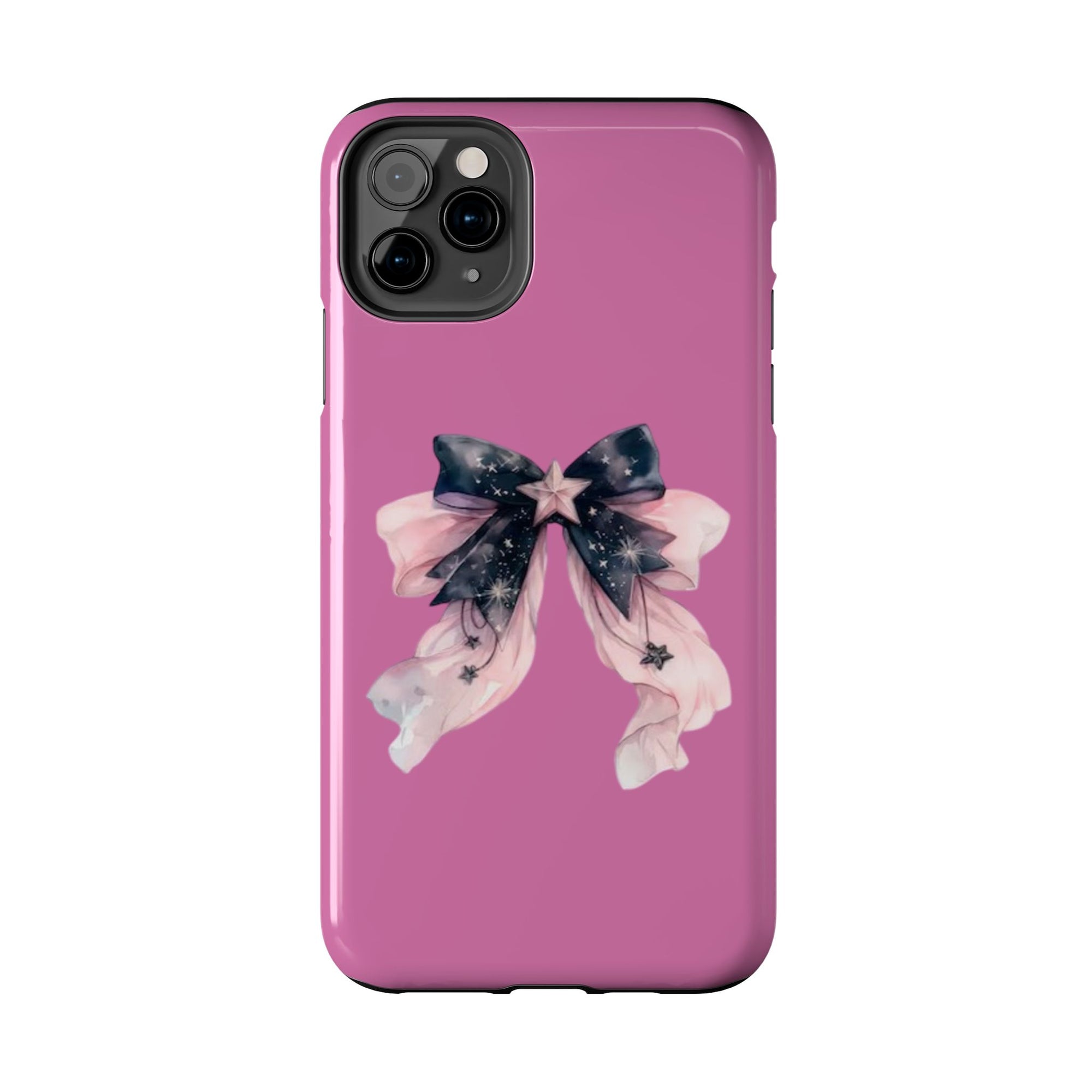 Pink Ribbon Tough Phone Cases, Galaxy Phone Covers, Chic Phone Protection, Ideal Gift for Her, Stylish Tech Accessories