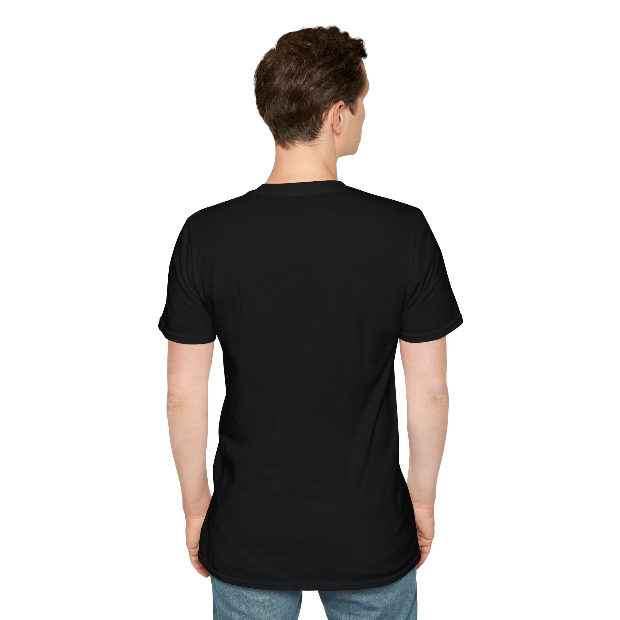 Gothic Fantasy T-Shirt, Unisex Softstyle Tee, Halloween Costume, Creepy Graphic Tee, Gift for Gamers, Unique Graphic Shirt
