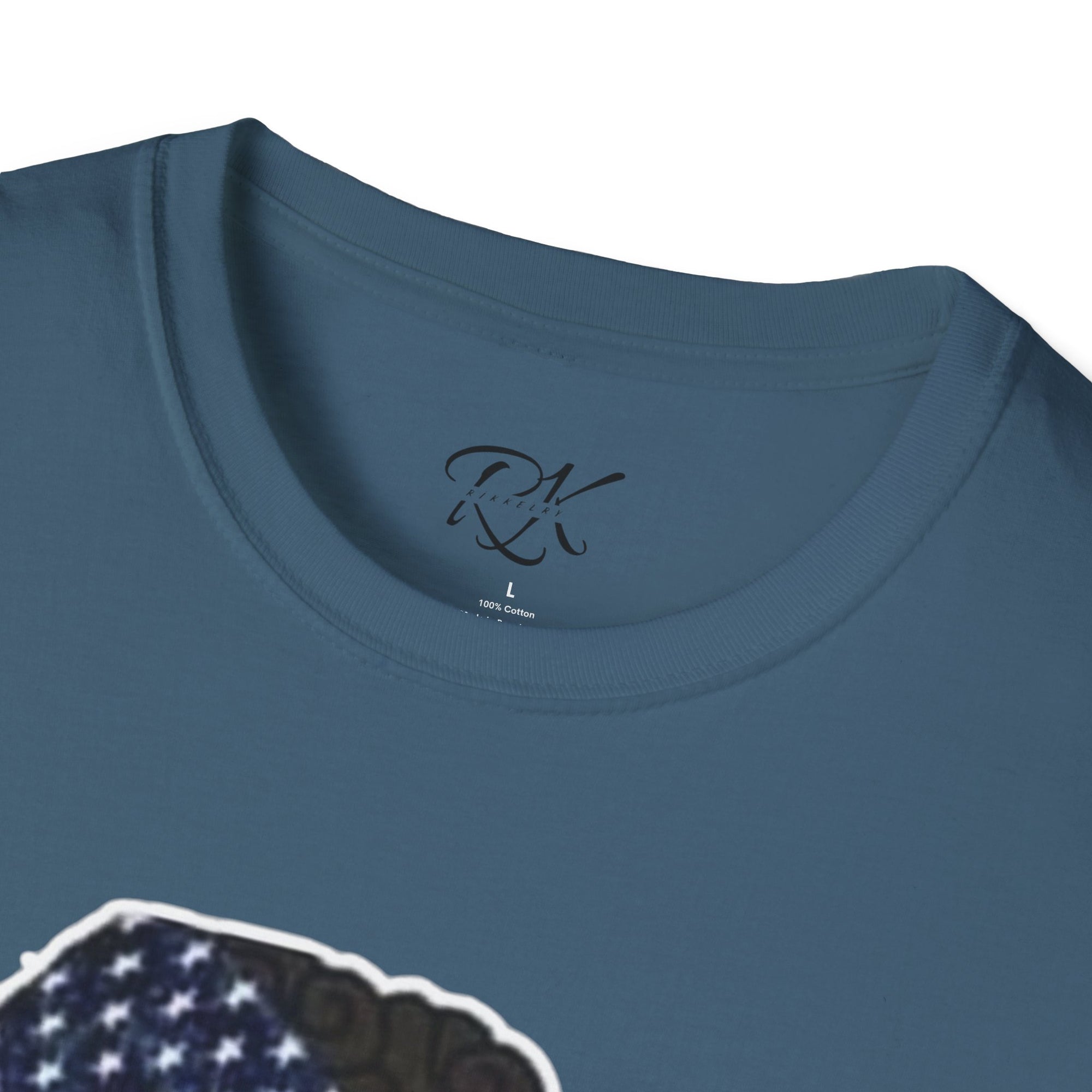 Patriotic Graphic T-Shirt, Unisex Softstyle Tee, Independence Day Gift, Freedom Apparel, Americana Clothing