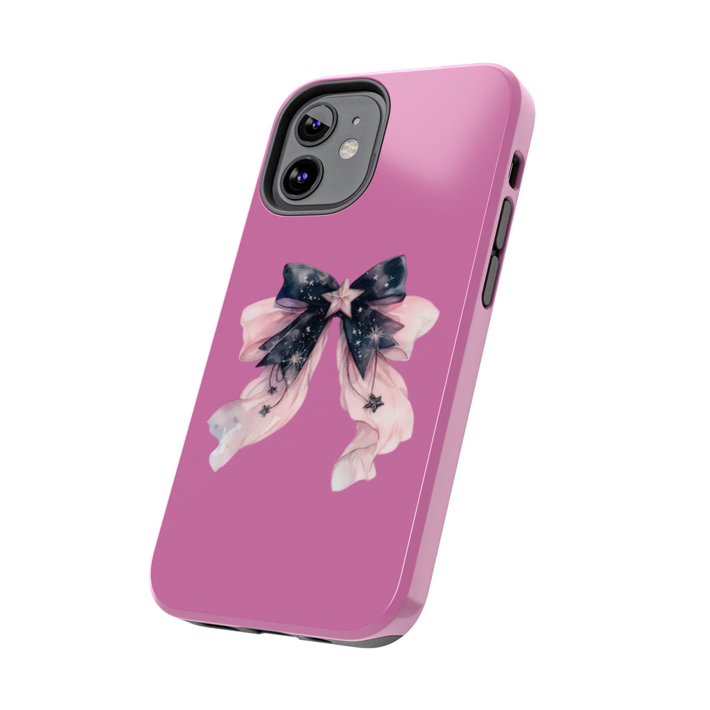 Pink Ribbon Tough Phone Cases, Galaxy Phone Covers, Chic Phone Protection, Ideal Gift for Her, Stylish Tech Accessories